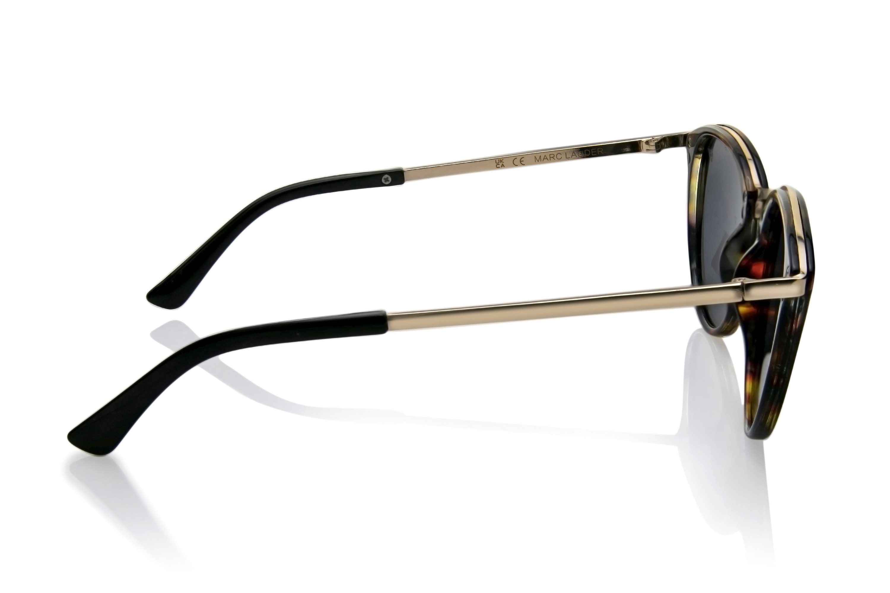 MARC LAUDER Sonnenbrille MA07-02 3: dunkles Glas, starke Sonneneinstrahlung