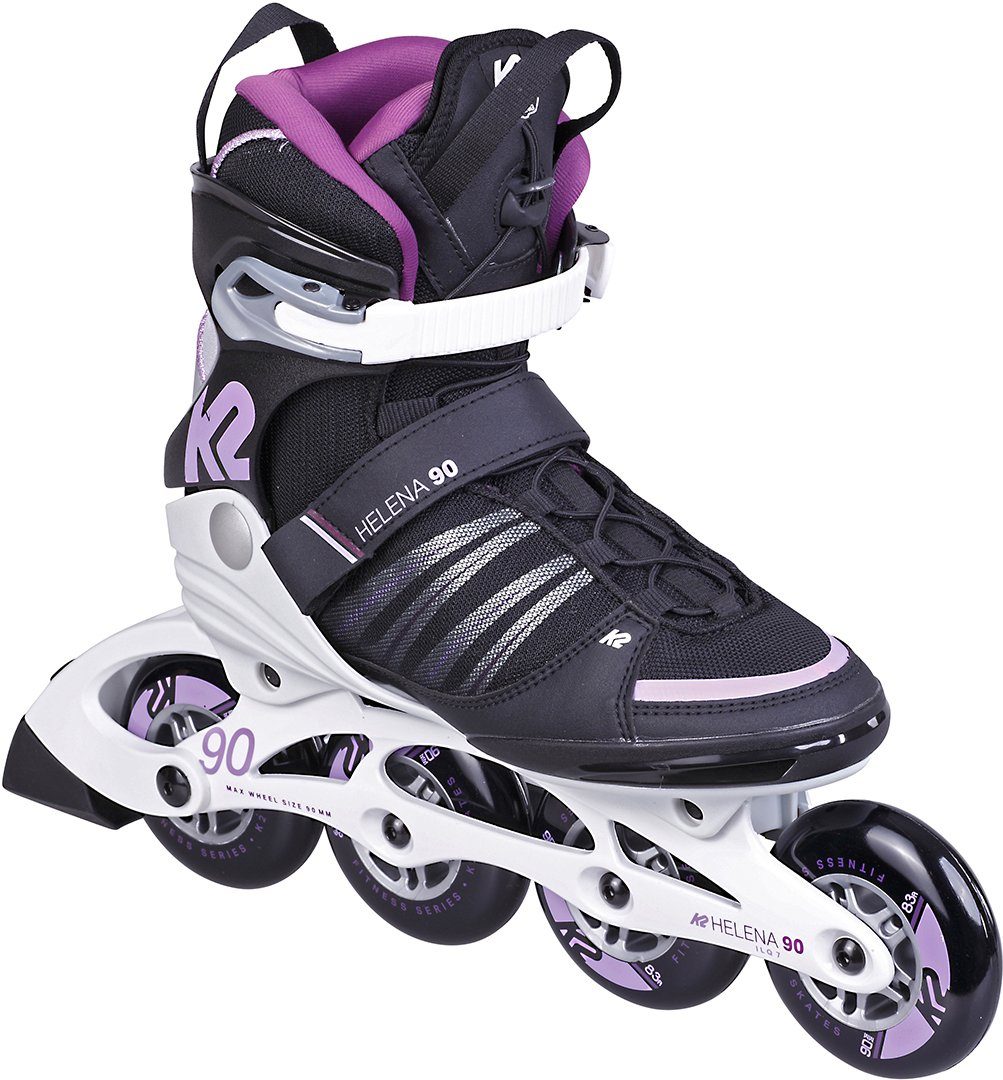 Inlineskates K2 HELENA 90 II SPEEDLACE LTD Inline Skate 2022 black/purple