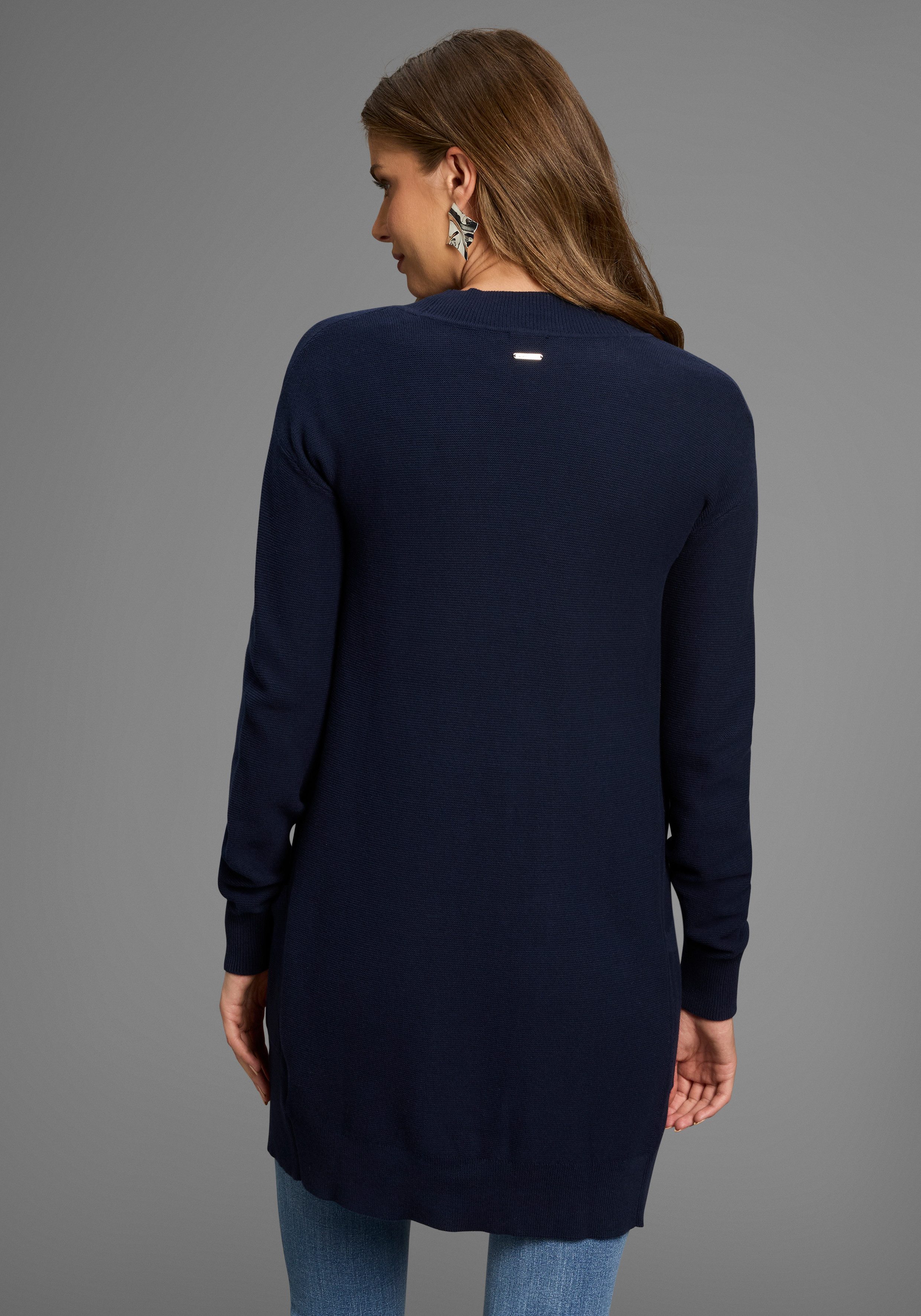 Laura Scott Strickjacke Feinstrick - perfekt für den Übergang im Ottoman Ri günstig online kaufen