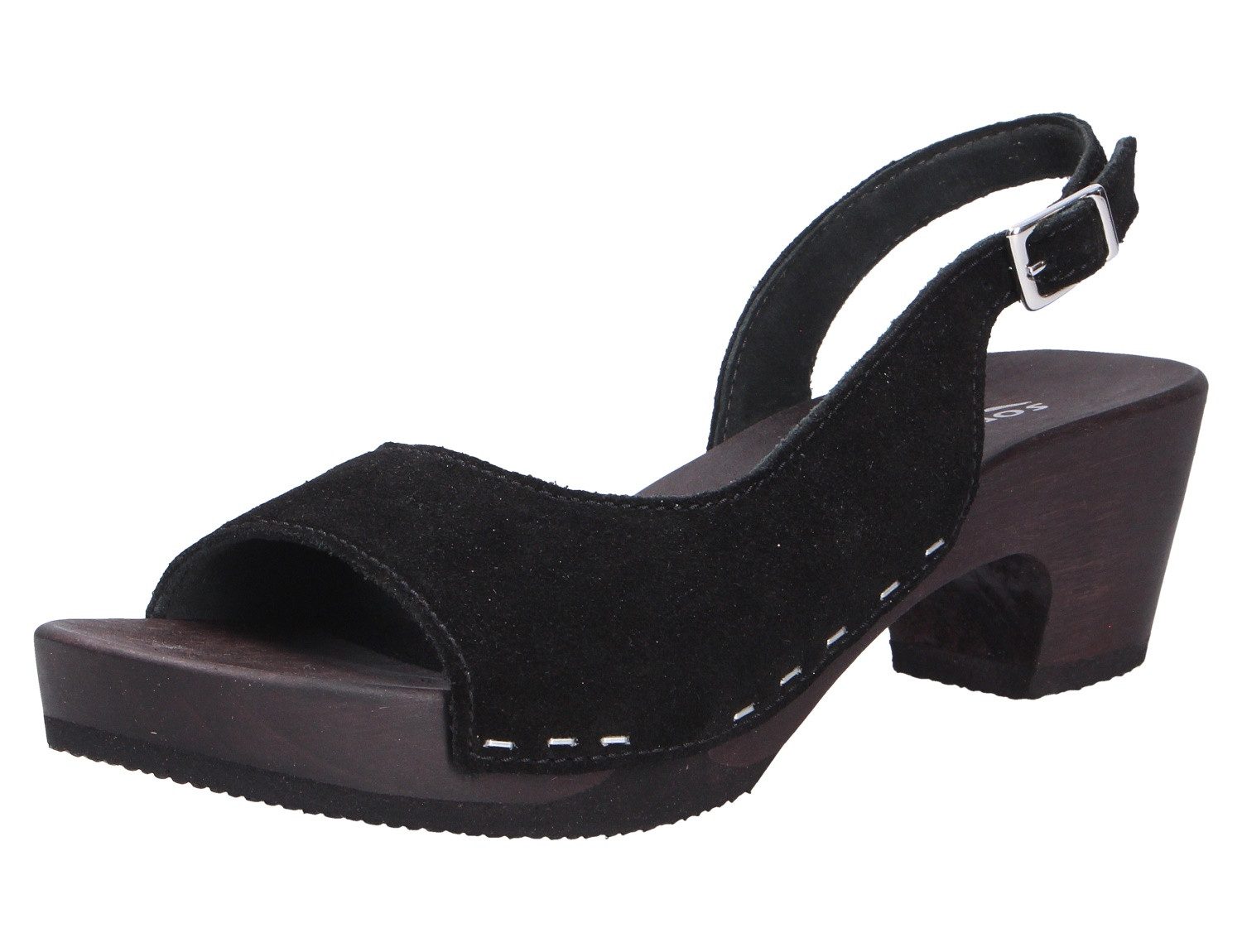 Softclox Damen Plateausandale (Hochwertige Qualität) Echtleder