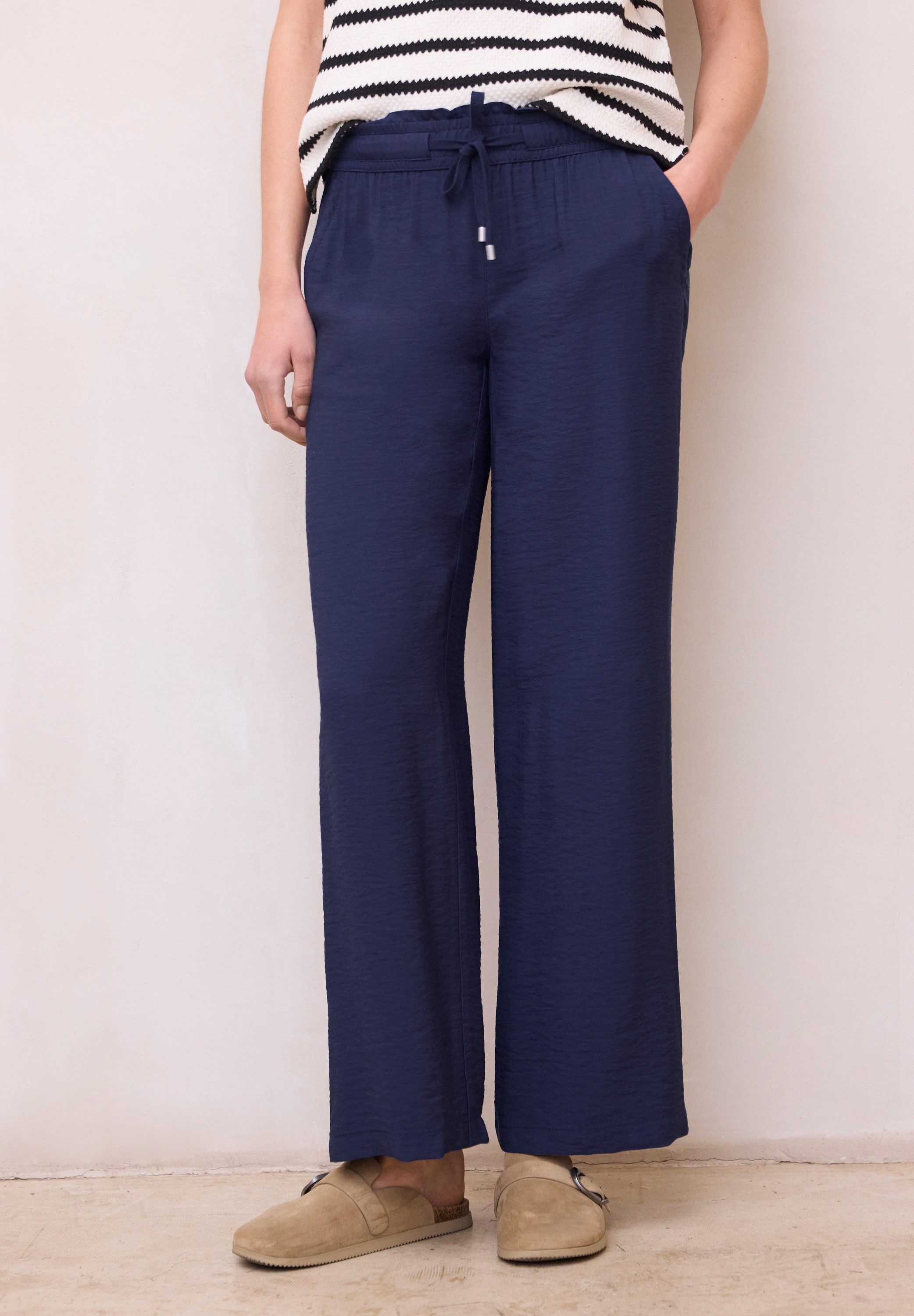 STREET ONE Stoffhose im Loose Fit