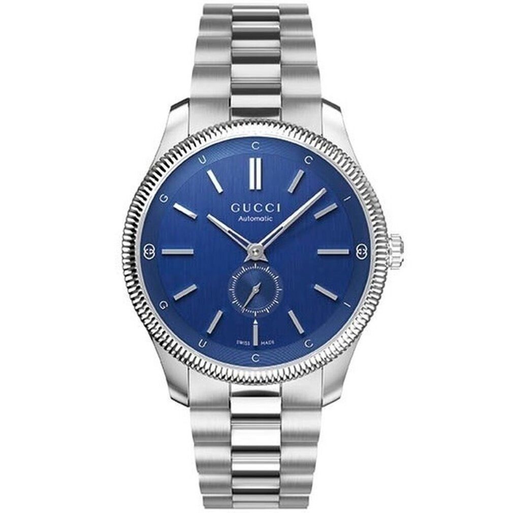 GUCCI Luxusuhr Herrenuhr G-TIMELESS SLIM Silberfarben