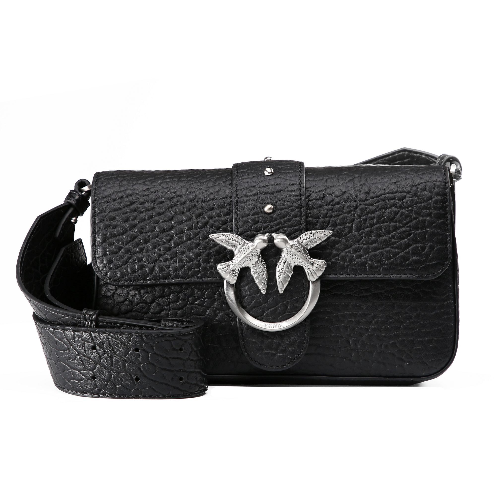 PINKO Umhängetasche Love One, Leder