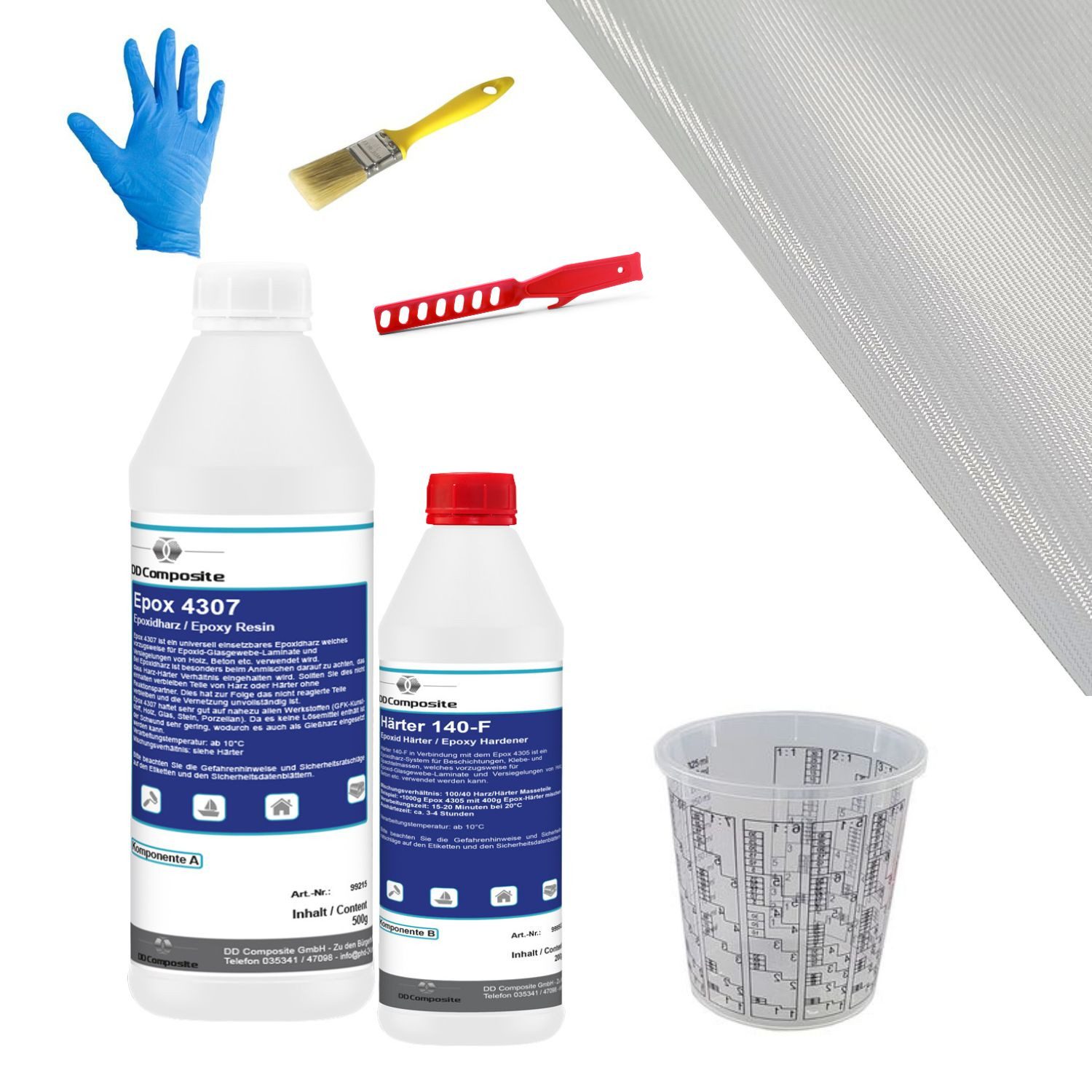 Reparatur-Set Reparatur-Set Auto, Boot und Motorrad Epoxidharz