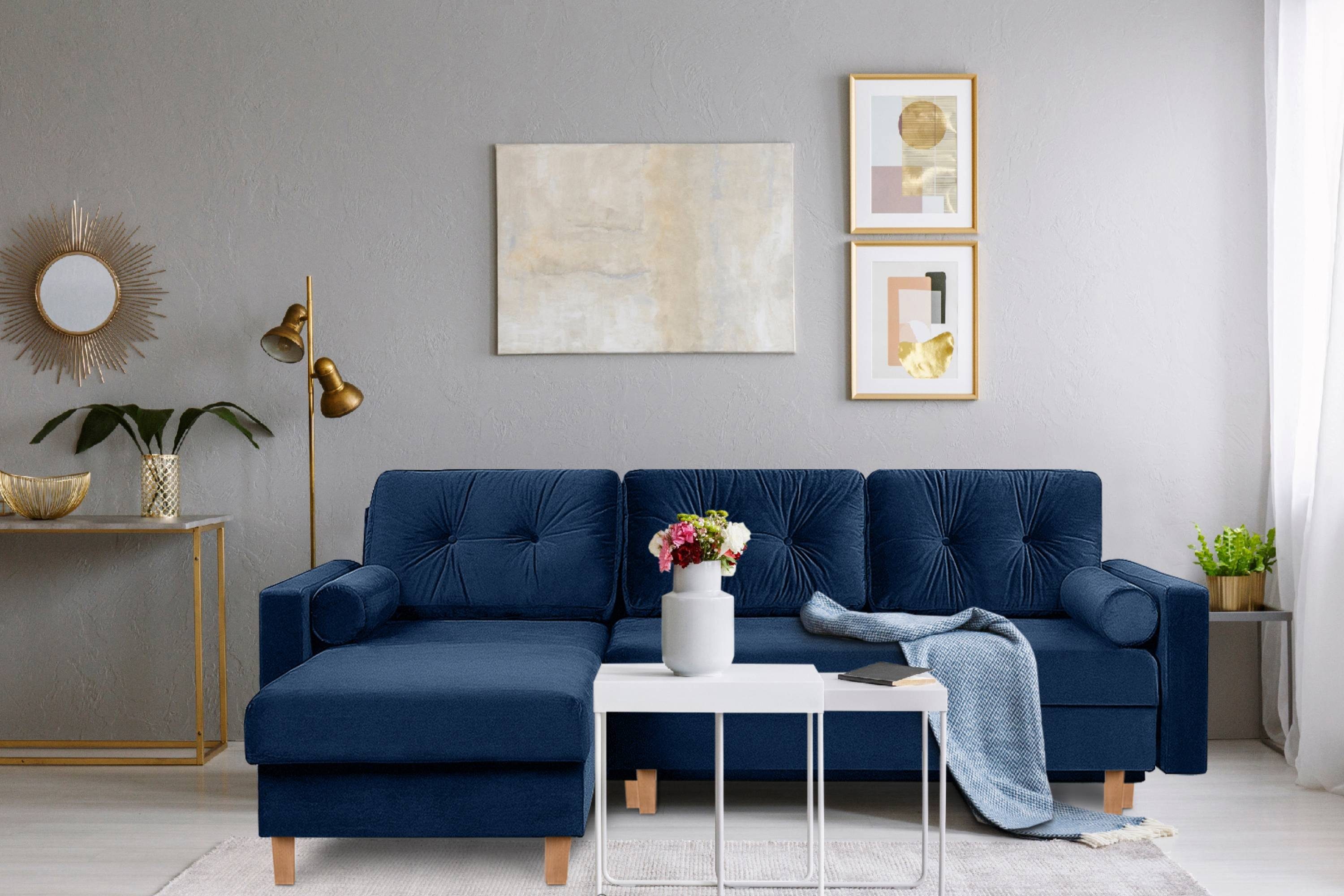 KONSIMO® Ecksofa ERISO Universalecke mit Ottomane, günstig online kaufen