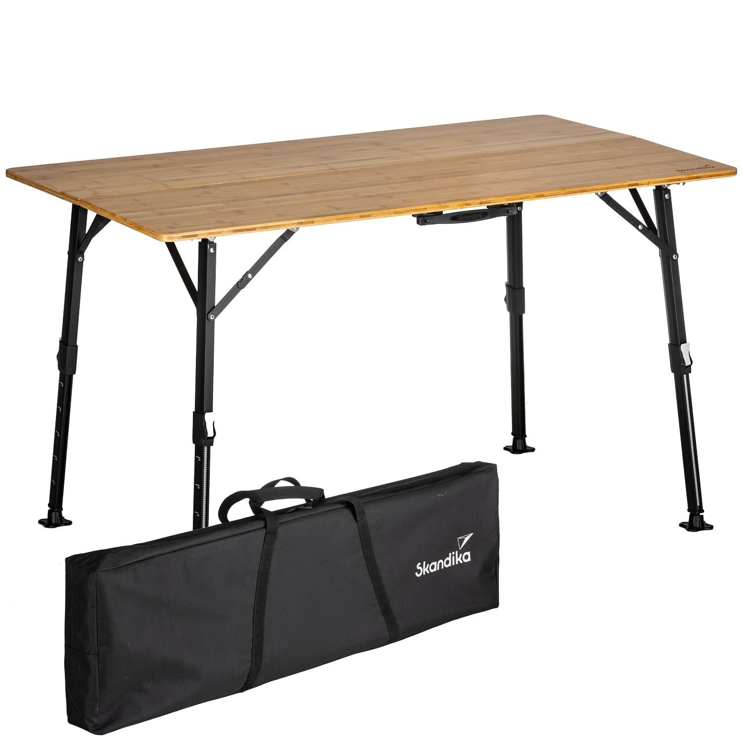 Skandika Campingtisch Tobro Bambus Klapptisch 120 günstig online kaufen