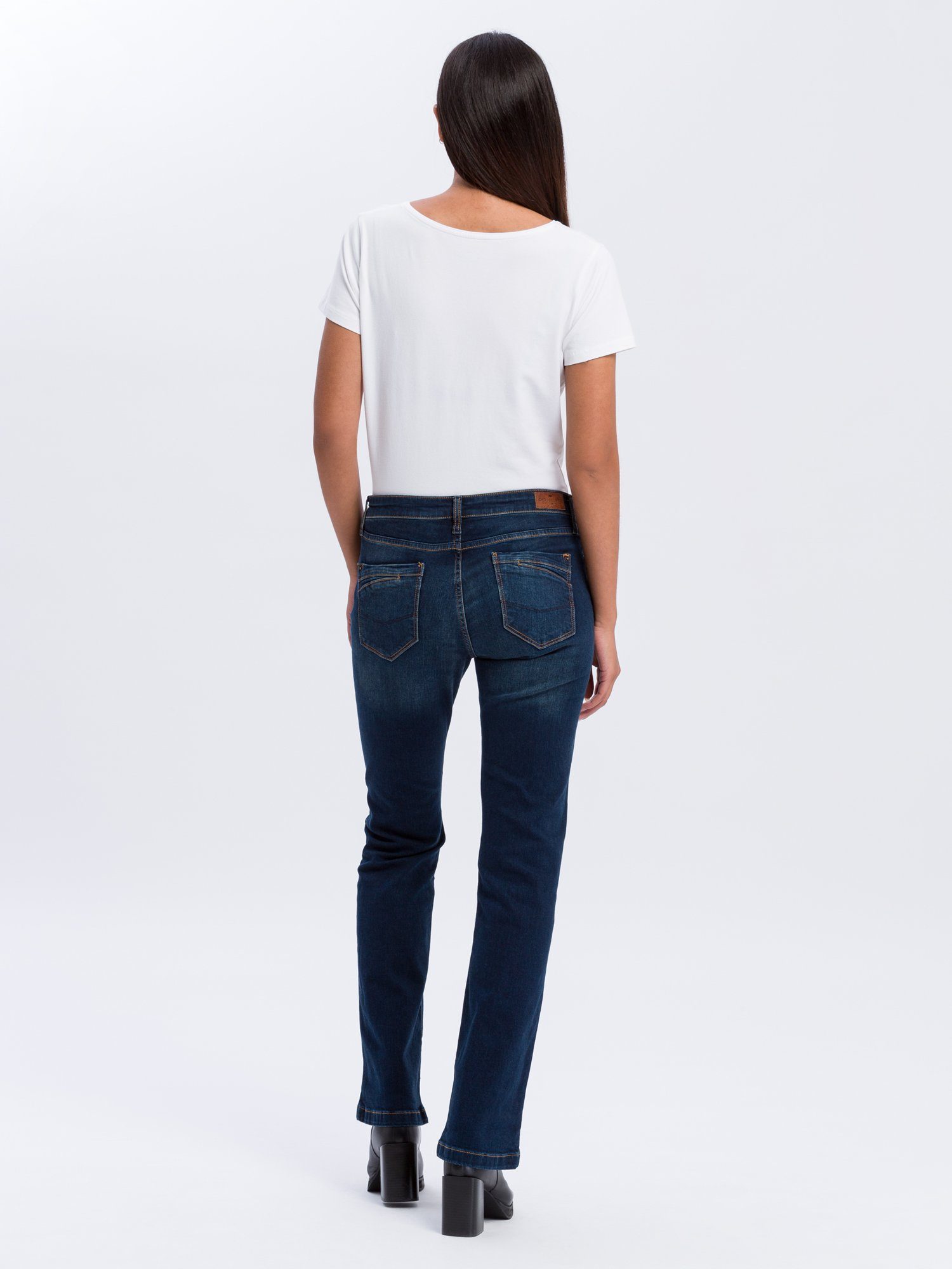 Cross Jeans Lauren Bootcut deepblue günstig online kaufen
