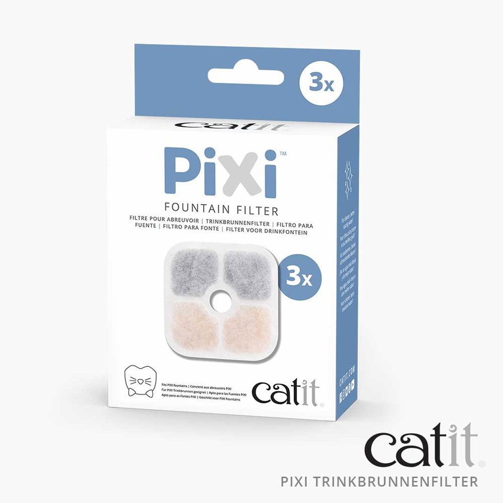 Catit Trinkbrunnen Catit PIXI Trinkbrunnenfilter Menge: 3er Pack