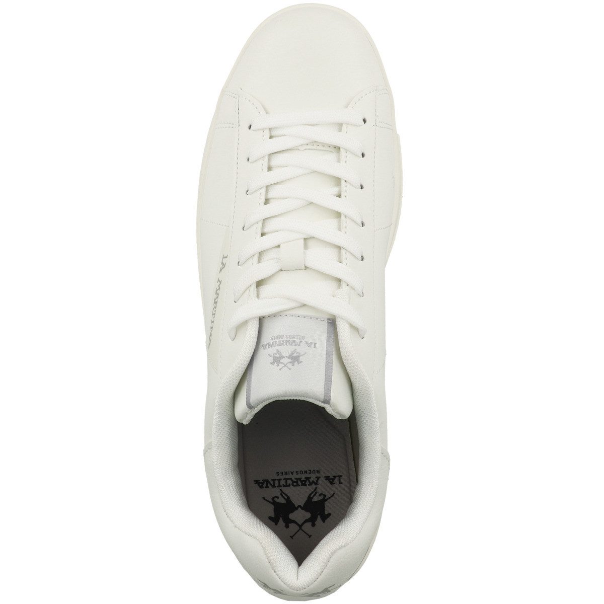 La Martina LFM261 Herren Sneaker Turnschuhe, Sportschuhe, Freizeitschuhe, Halbschuhe, Schnürschuhe