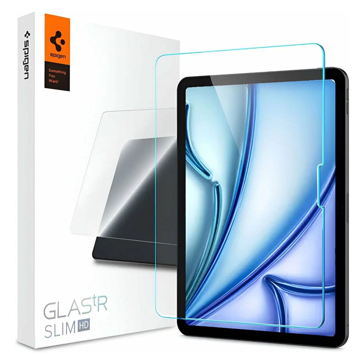 Spigen Displayschutzfolie Spigen GLAStR Slim Displayschutzfolie 1-pack Apple iPad Air 11 Zoll (2, 1 Stück