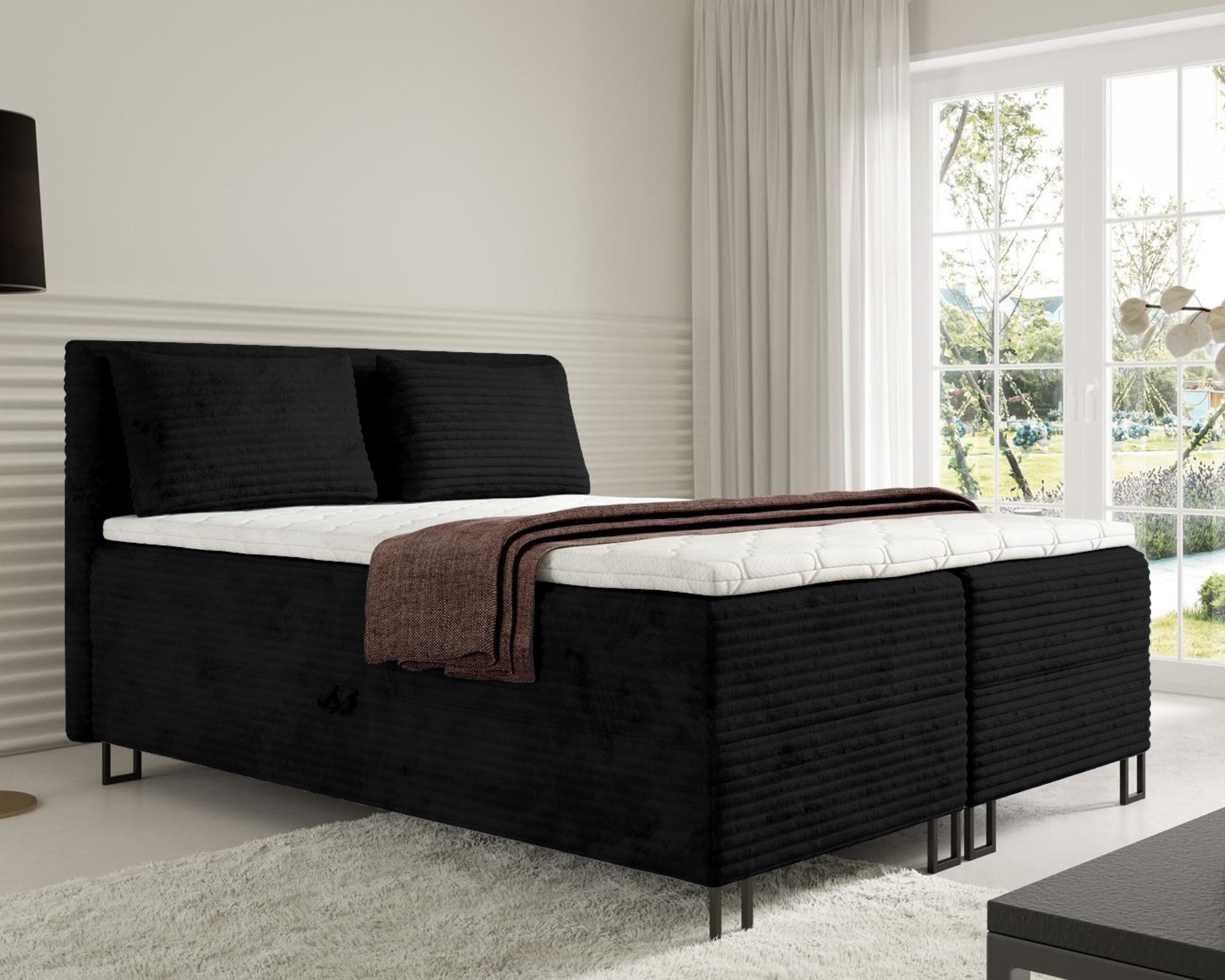 Deine Möbel 24 Boxspringbett TEXAS Boxbett günstig online kaufen