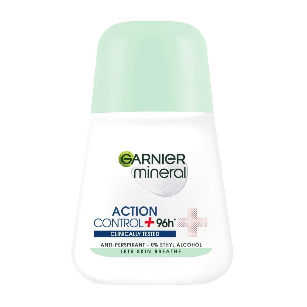 GARNIER Deo-Roller Mineral Roll-on Deodorant Action Control + getestet 96h 50ml