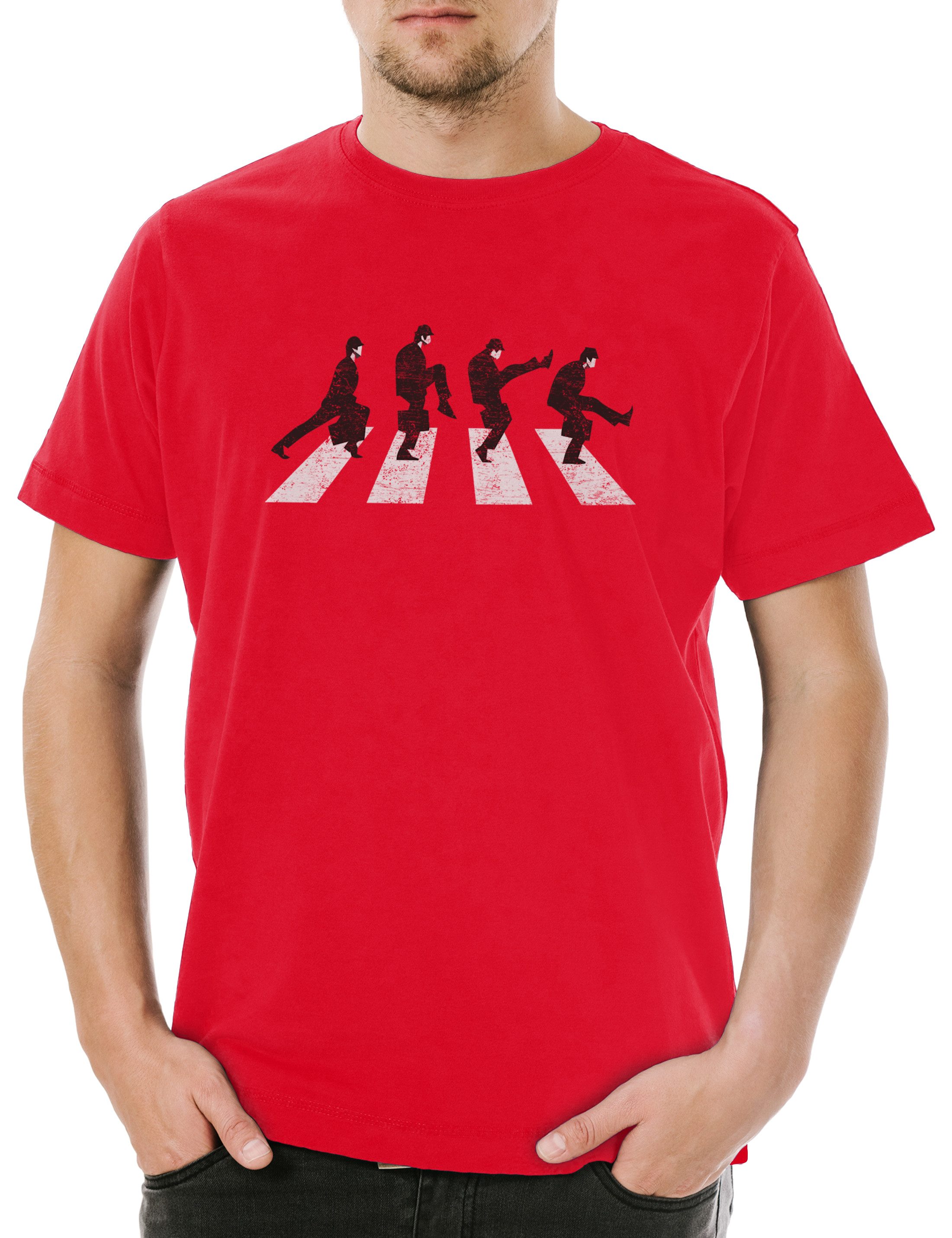 Urban Backwoods Print-Shirt Silly Walk Road günstig online kaufen