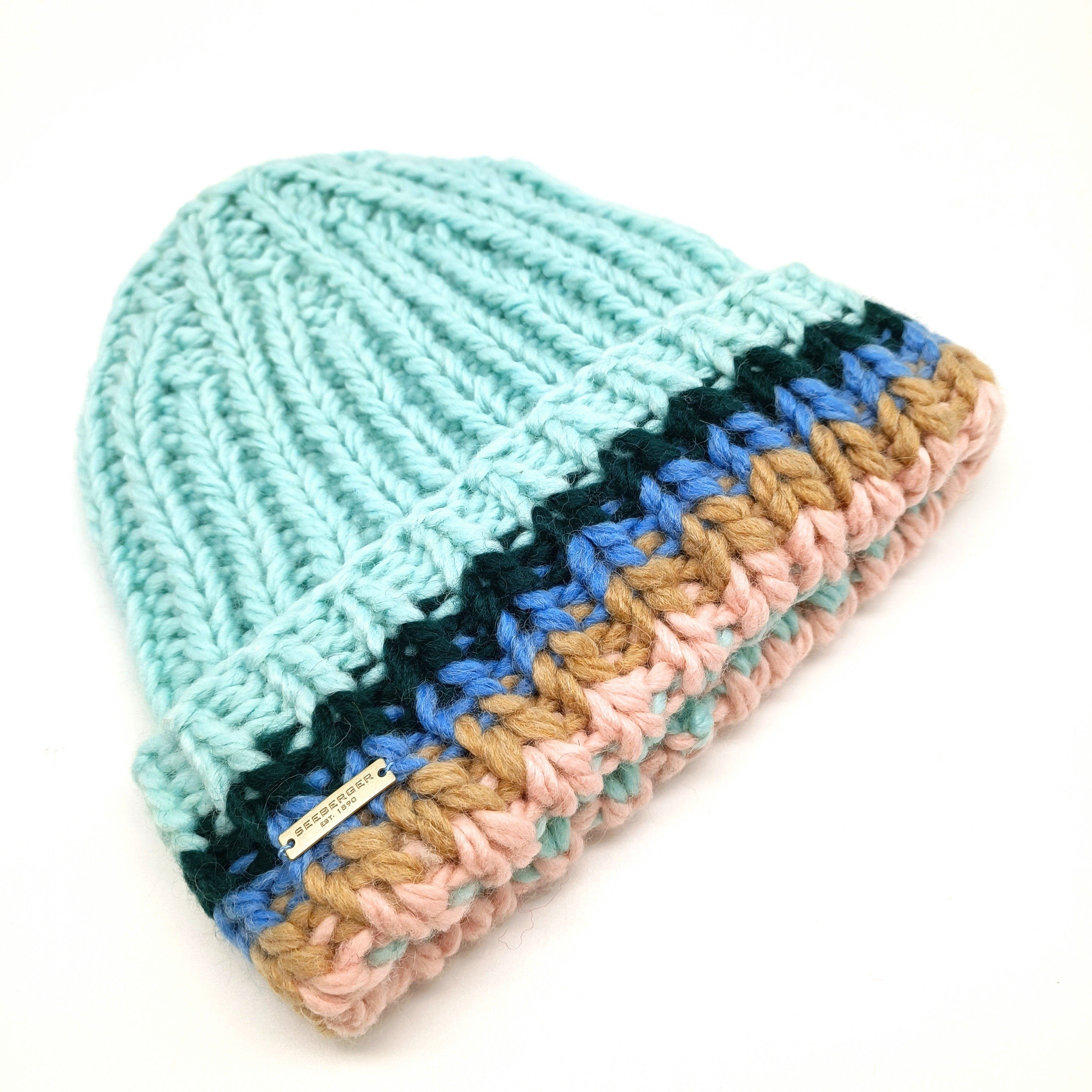 Strickmütze Strickmütze mint/forest green