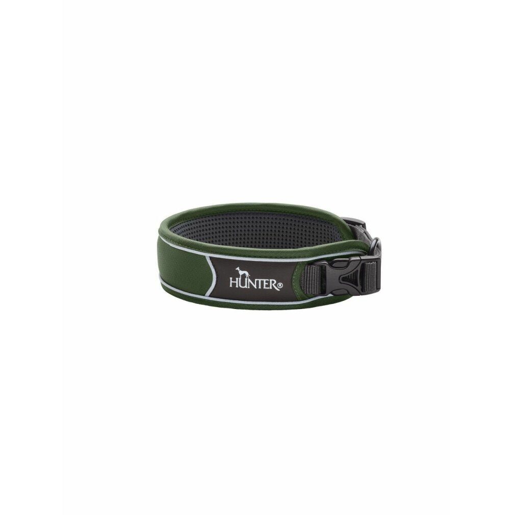 Hunter Hunde-Halsband - Halsband Divo XL, grün/grau - (67598)