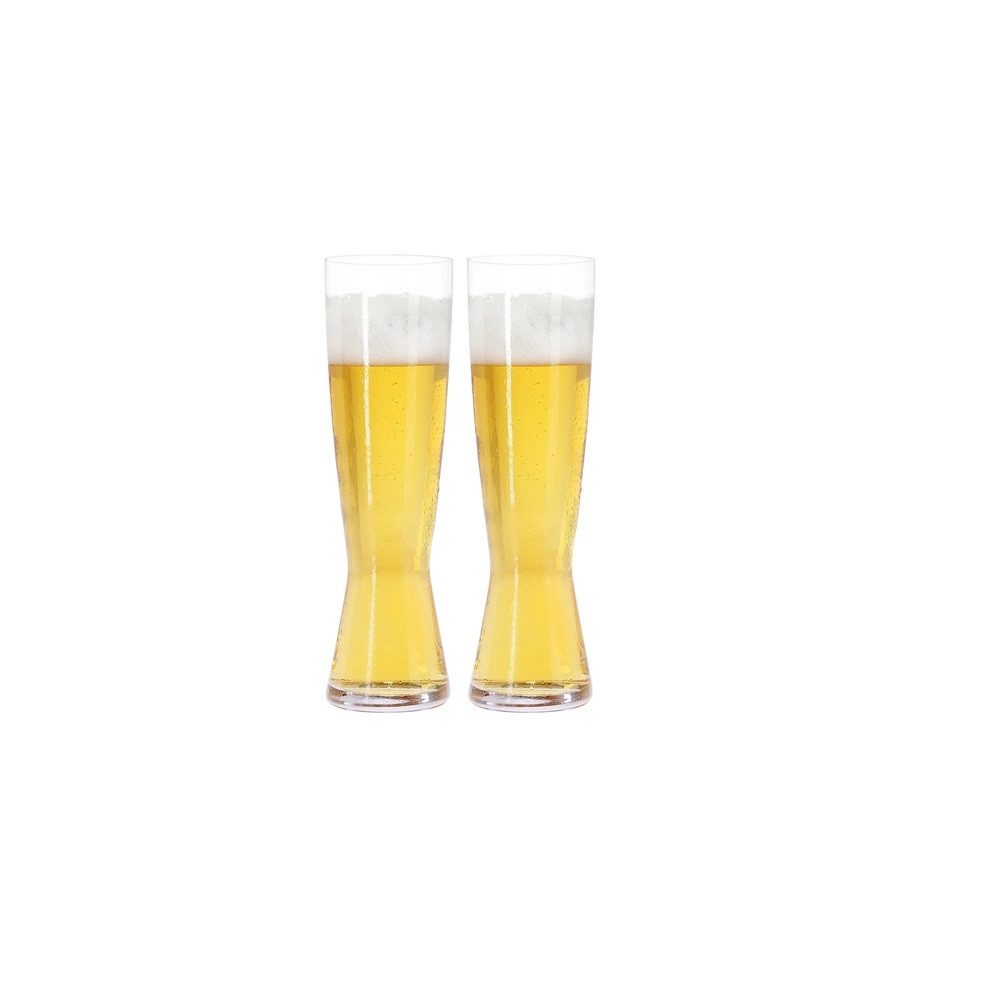 SPIEGELAU Bierglas Spiegelau Pilsstange 425 ml 2er Set, Kristallglas