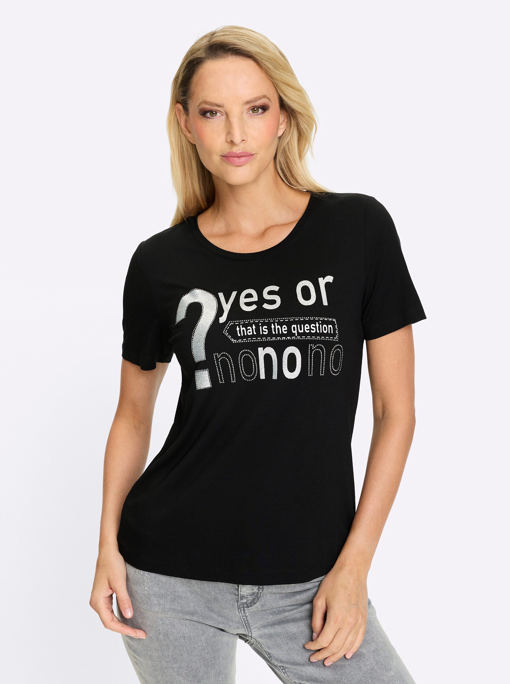 heine T-Shirt Shirt Kurzarm