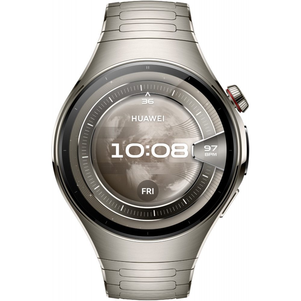 Huawei Watch 5 Titanarmband 46 mm - Smartwatch - titan Smartwatch silberfarben