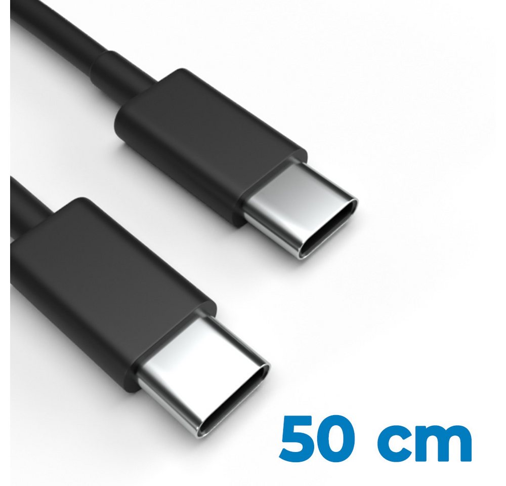 Justcom Samsung Galaxy A54 5G 2023 USB-Kabel, USB-C, USB-C (50 cm), Schnellladekabel, Datenkabel, Handy, Tablet