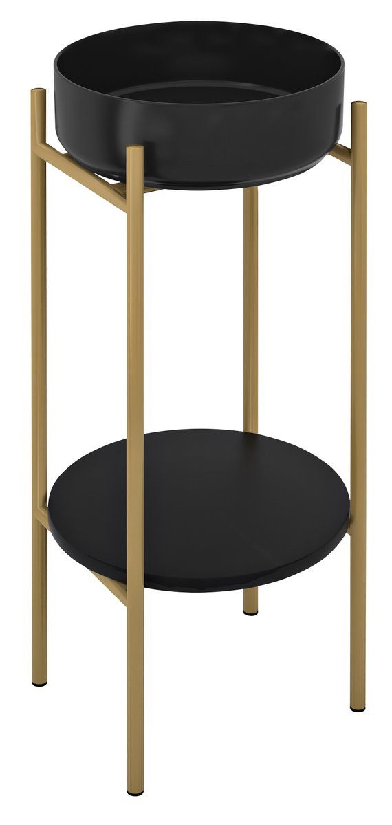 Sapho Waschbeckenunterschrank PUNO Sockel mit Waschbecken 375x870x448xmm, Gold matt Sapho-SKA380-5-01-SET