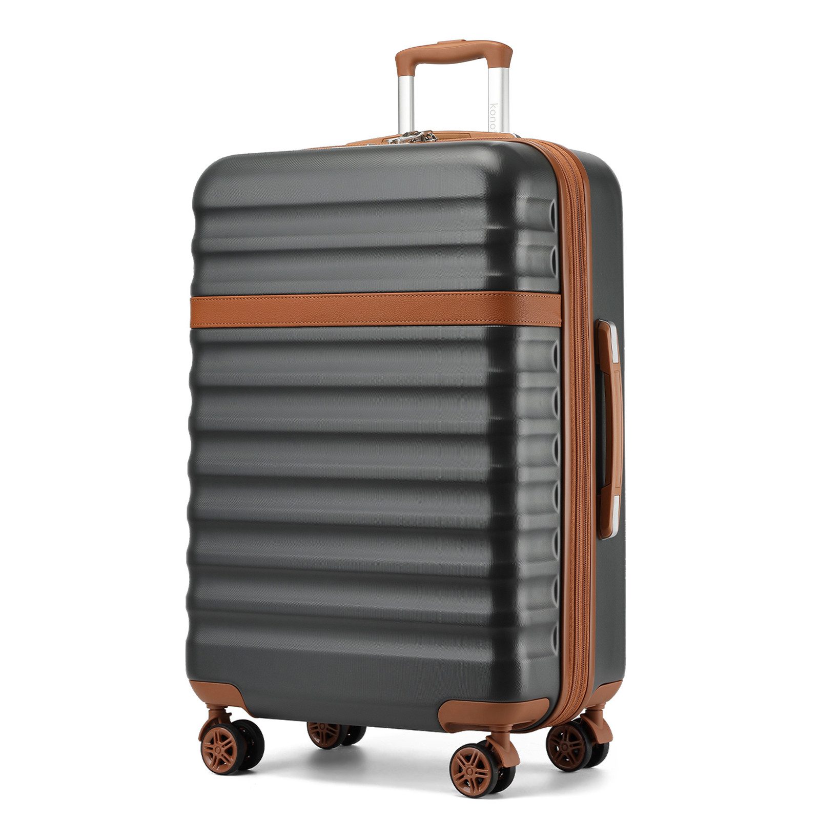 Trolley Handgepäck Koffer Reisekoffer von ABS+PC Hartschalenkoffer