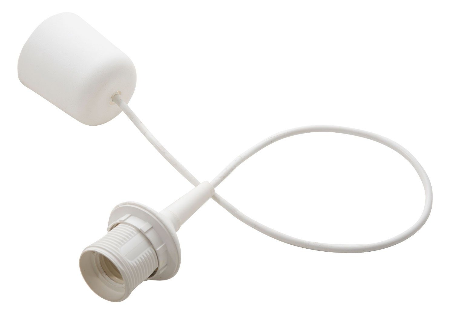 TRIO Leuchten Pendelleuchte Pendelaufhängung, ASTI, Weiß, Ø 6,5 cm, ohne Le günstig online kaufen