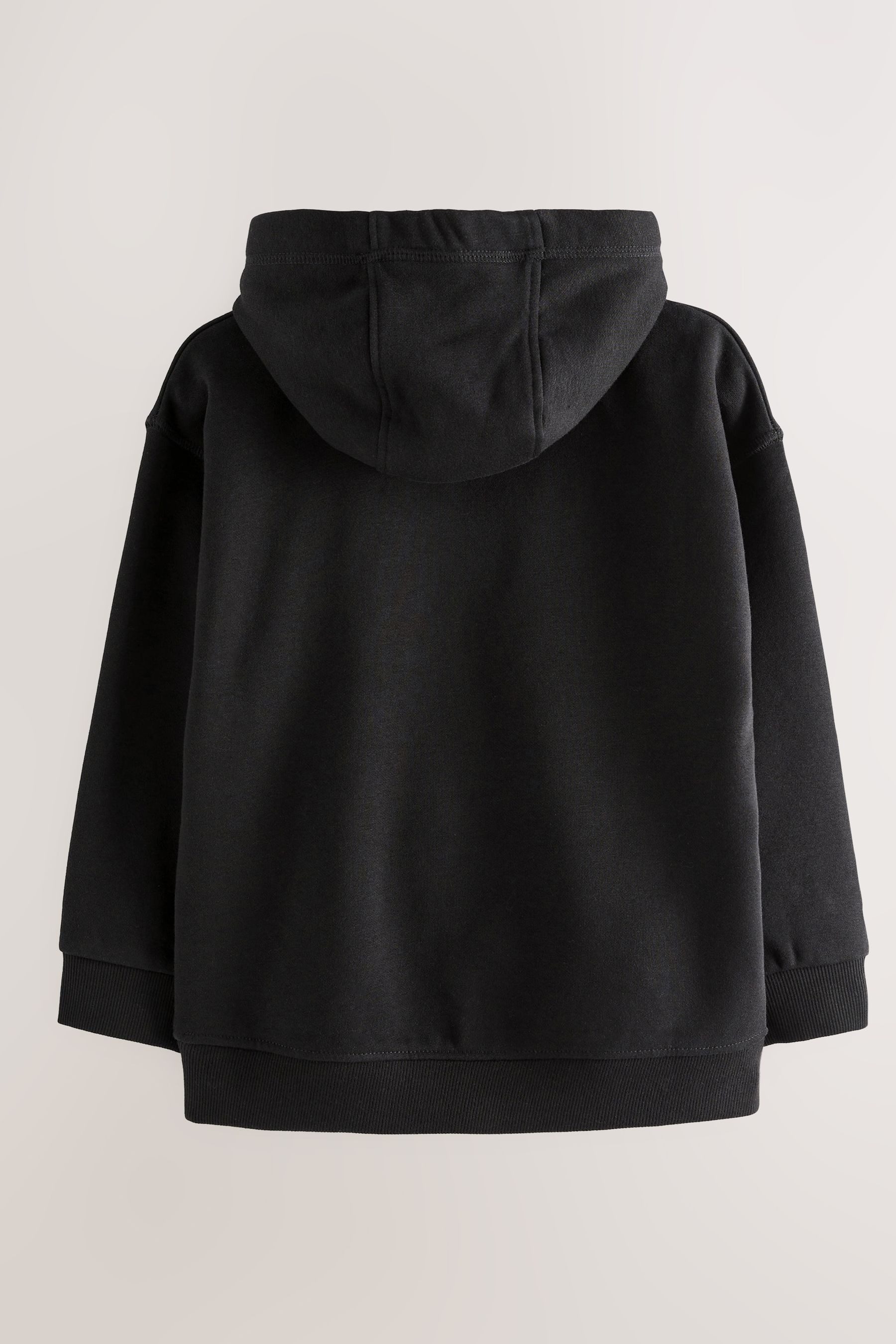 Next Hoodie Einfarbiges Jersey-Hoodie (1-tlg) – Bild 2 von 3