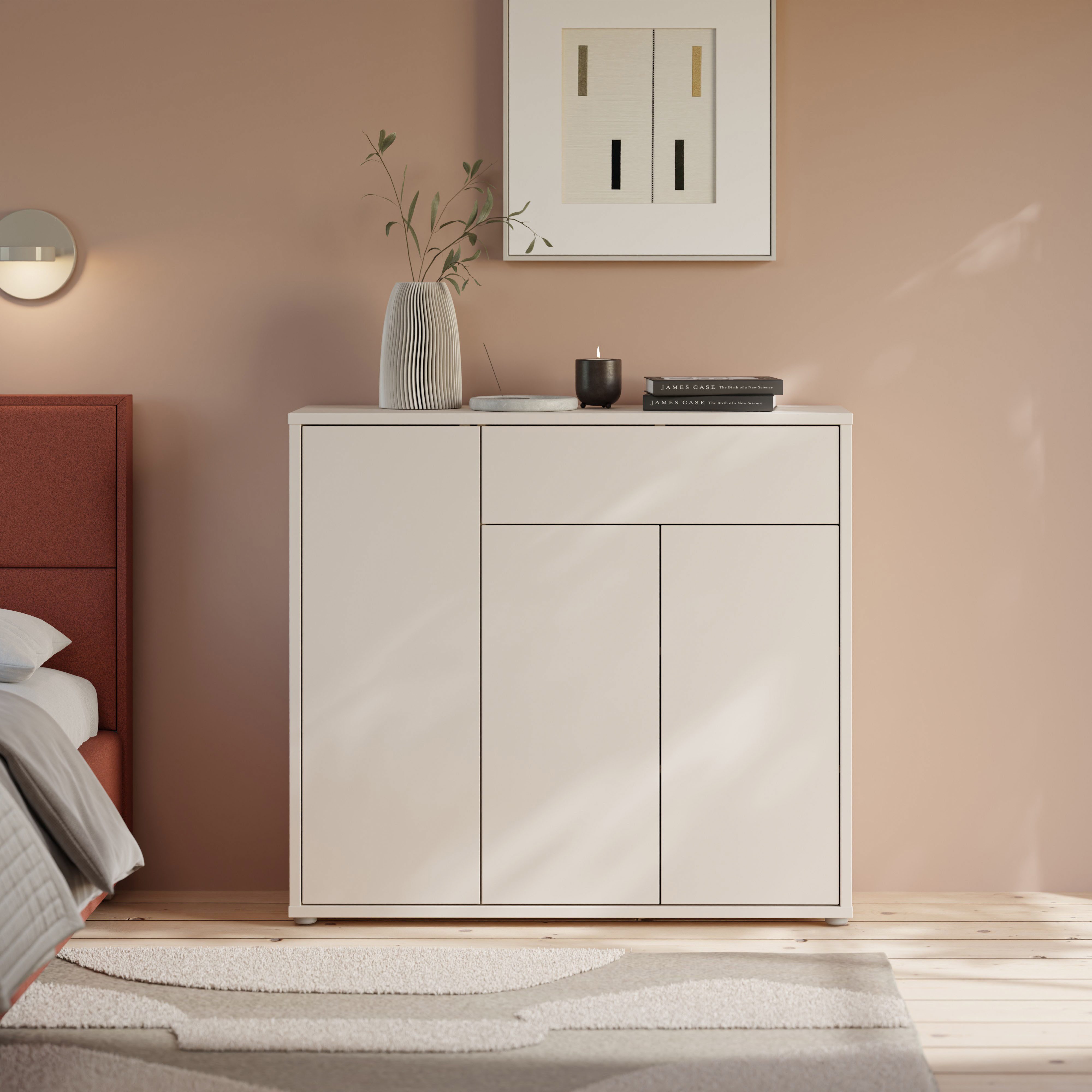 FORTE Schuhschrank B/H/T 109,2/99,1/34,9 cm Push to open, 20 Paar Schuhe günstig online kaufen