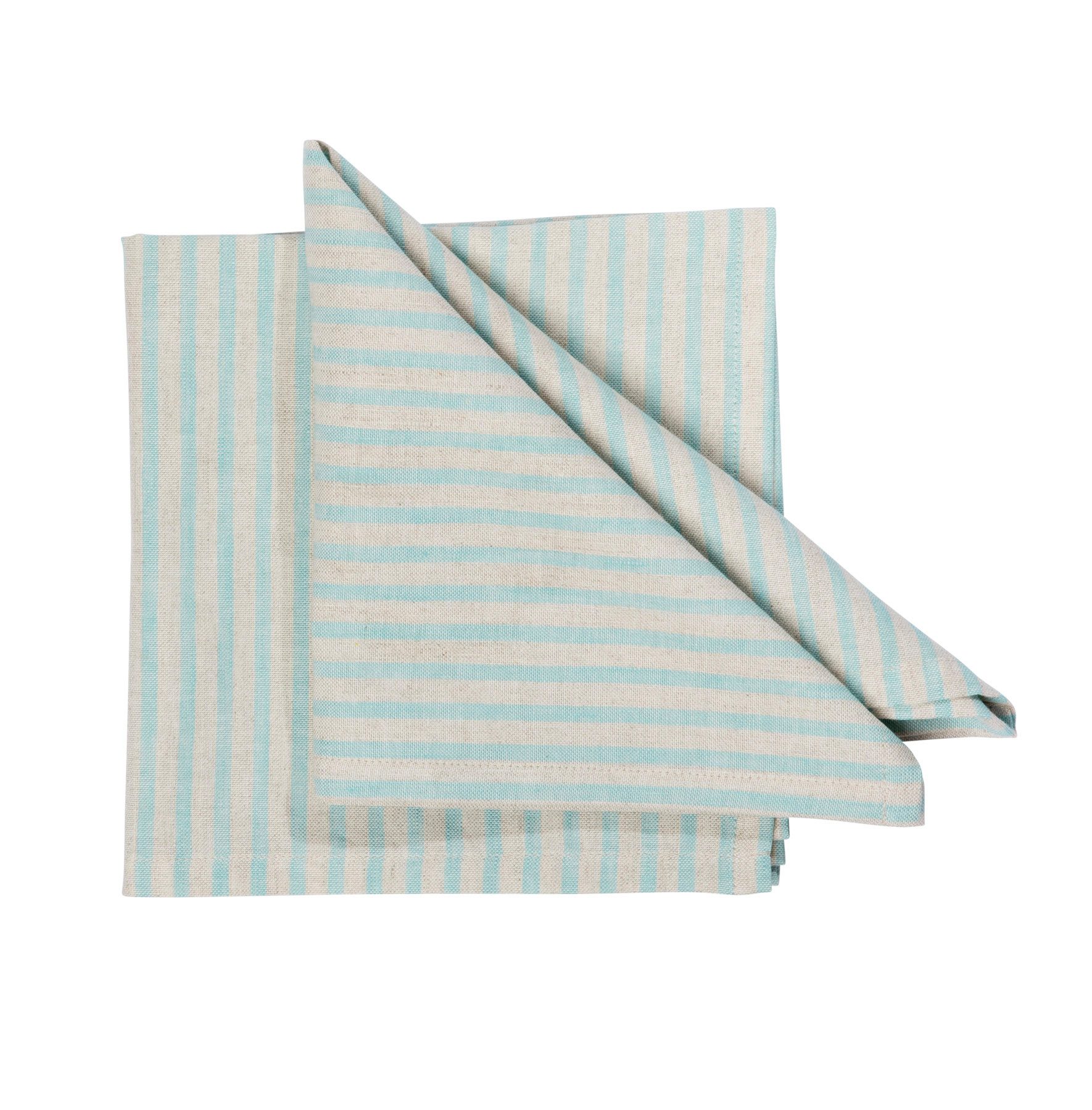 PICHLER Stoffserviette gewebter Streifen gestreift Serviette 6er Set 40 x 40 cm COLLIN Recht, (Spar-Set, 6 St., 6 Servietten), Servietten Fest Feier Kommunion