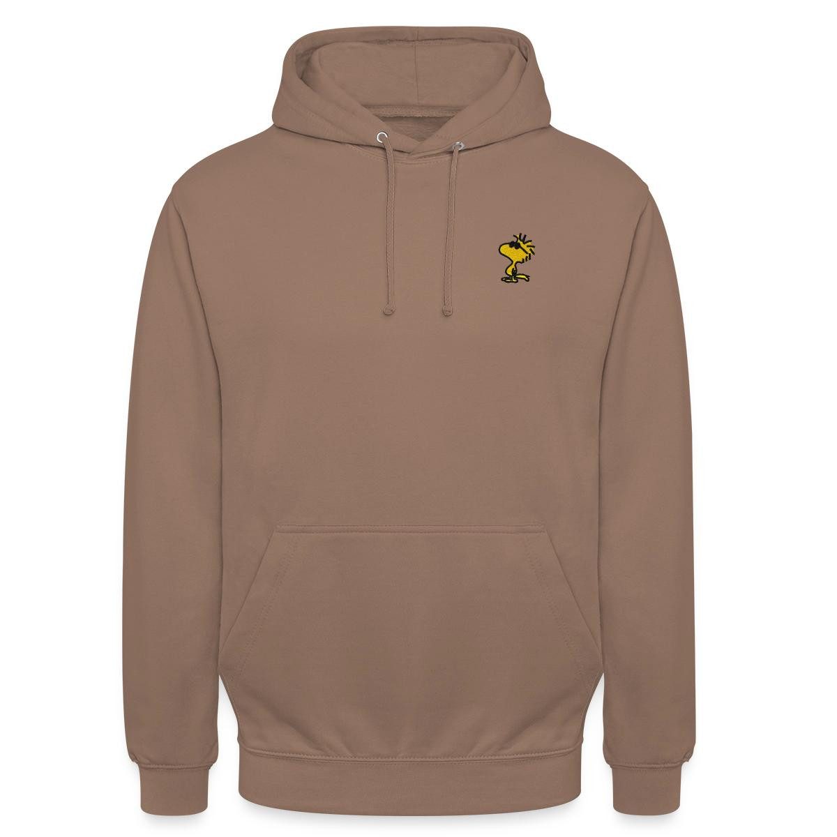 Spreadshirt Hoodie Peanuts Woodstock Sonnenbrille Stick Unisex Hoodie (1-tlg)