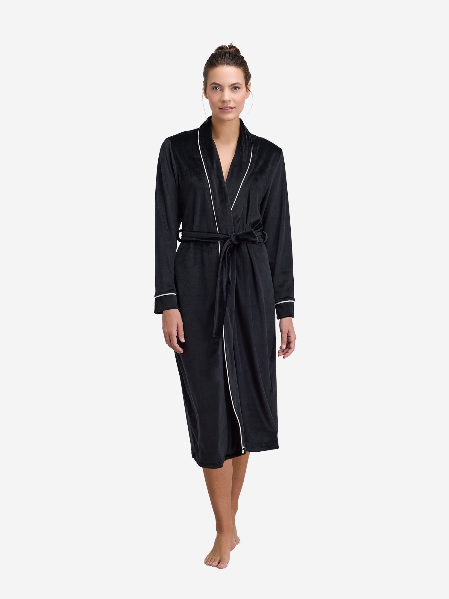 Goldenbay Bademantel Bergenia, Morgenmantel, Kapuzenmantel, Saunamantel