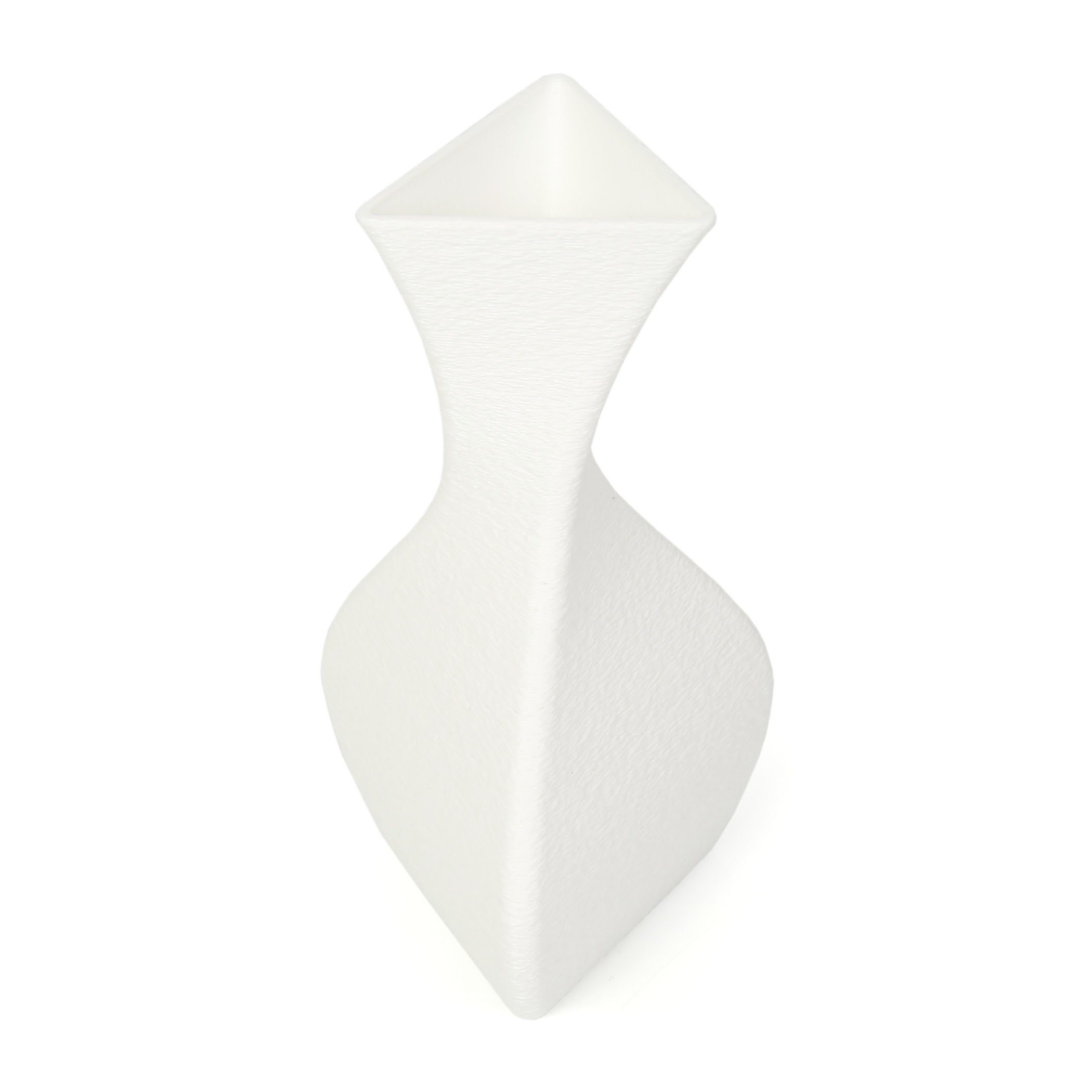 Dekorative bruchsicher Vase Rohstoffen; nachwachsenden White Feder Blumenvase Bio-Kunststoff, & aus Designer wasserdicht – aus Kreative Dekovase