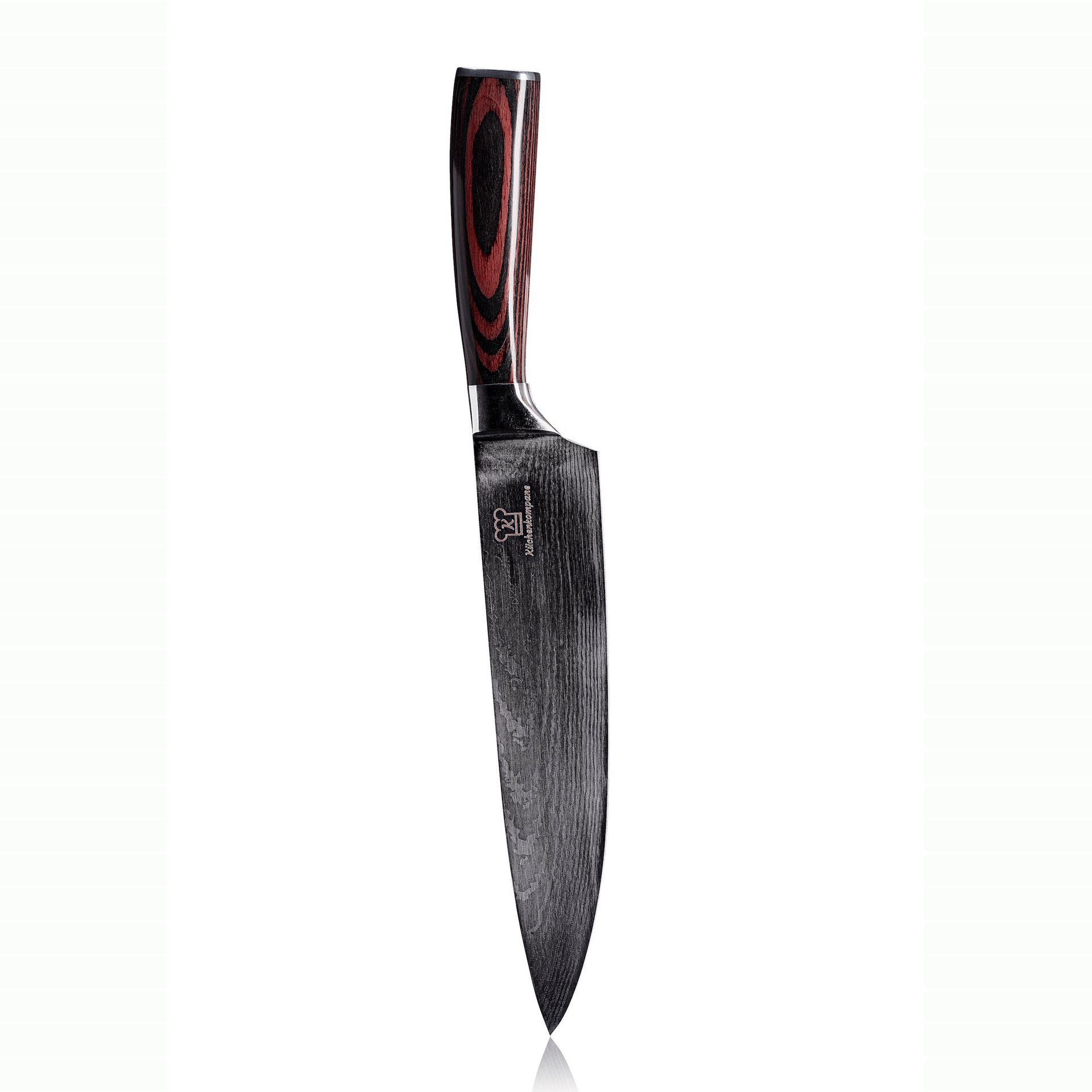Küchenkompane Messer-Set Outdoor Messerset (4-tlg) Messerset mit und Schneidebrett - 3in1 Messerbox