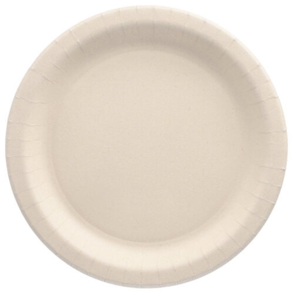 PAPSTAR Pappteller 50 Teller, Agrarreste "pure" rund Ø 26 cm weiss