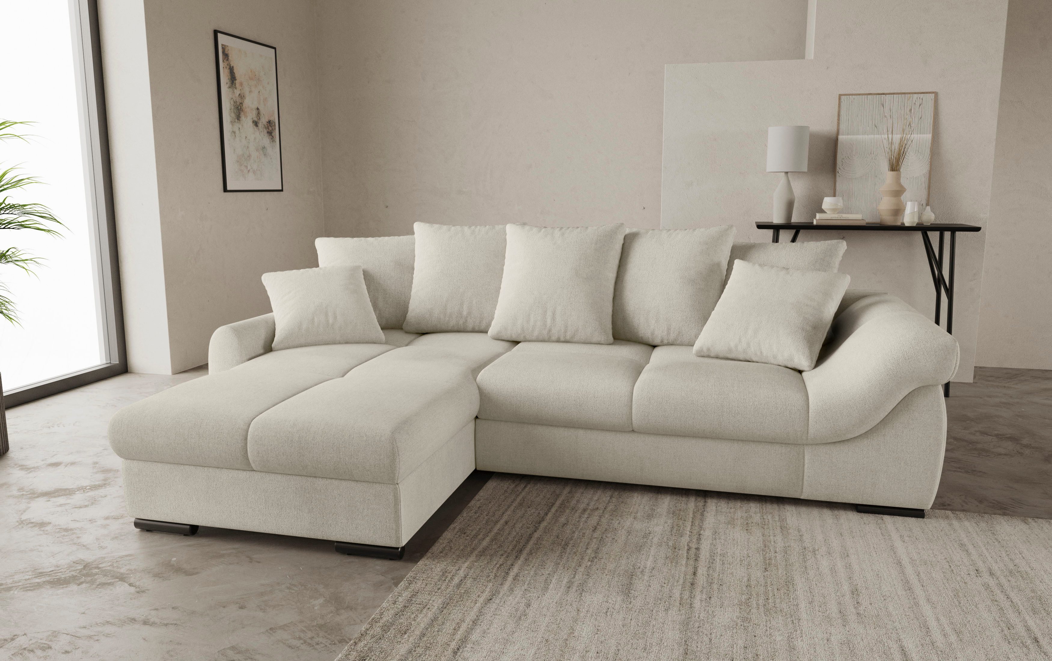 Mr. Couch Ecksofa Livorno DuraFlex L-Form, günstig online kaufen