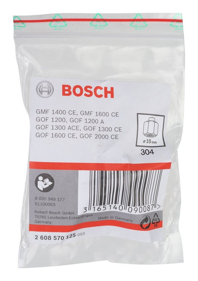 Thumbnail - BOSCH Spannzange, Schlüsselweite - 24 x 10 mm