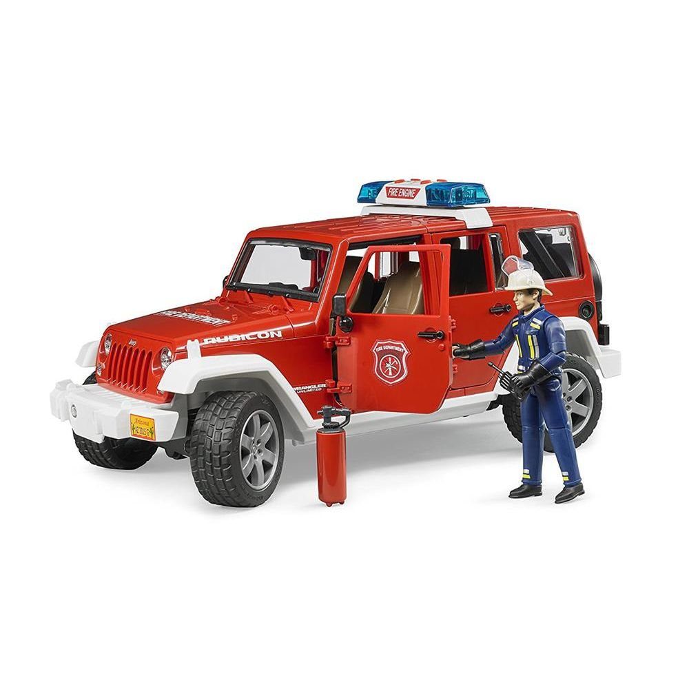 Bruder® Spielzeug-Feuerwehr Jeep Wrangler Unlimited Rubicon Feuerwehr günstig online kaufen