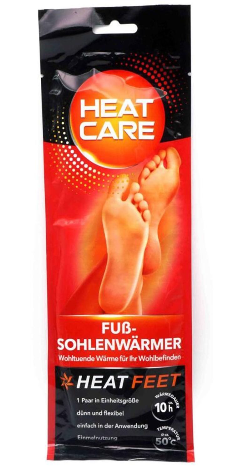 BURI Einlegesohlen 1 x Einlegesohle Heat Feet
