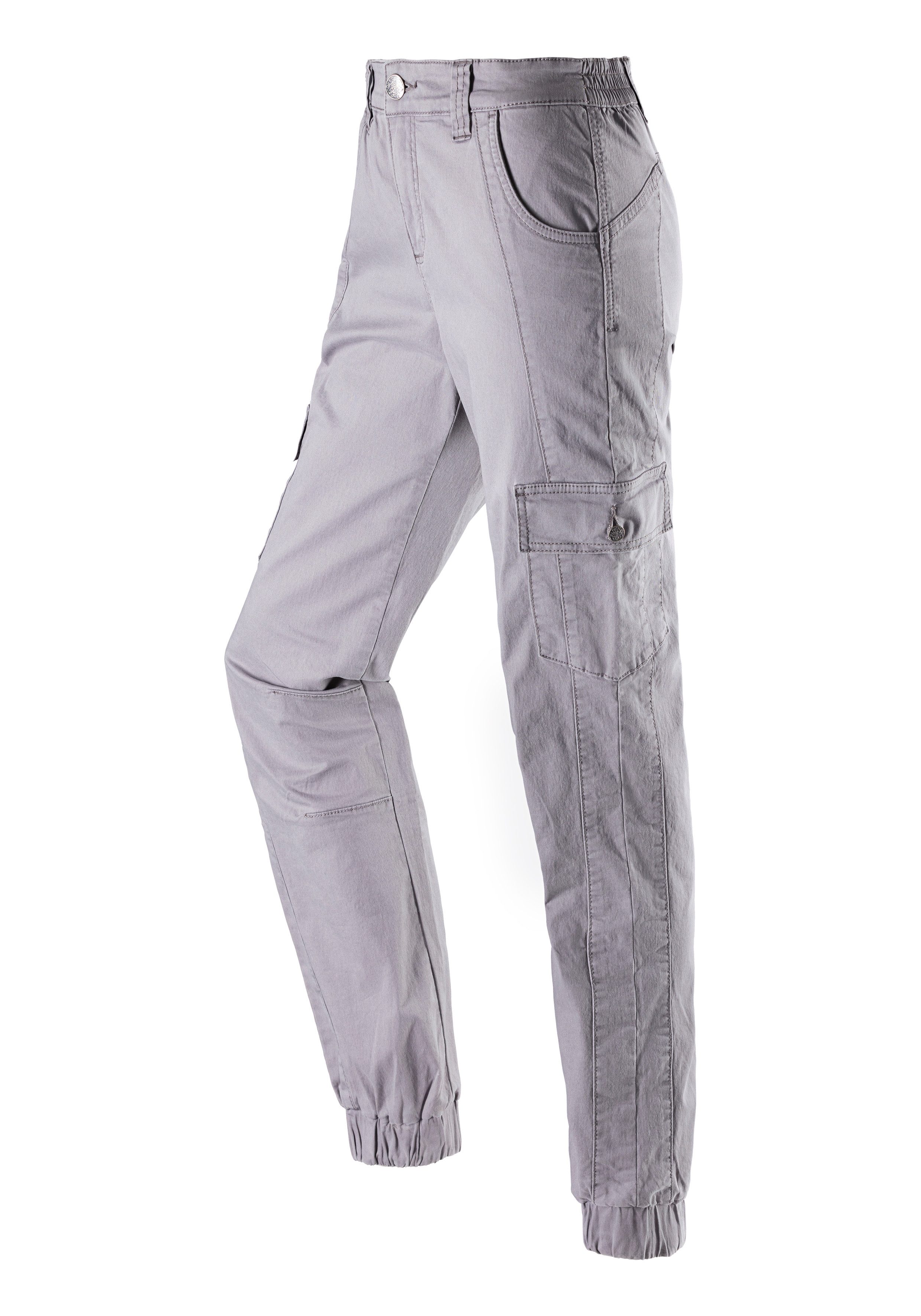 Vivance Active by Lascana Trekkinghose Cargo Jeans Optik Baumwollmix mit Cargo Taschen
