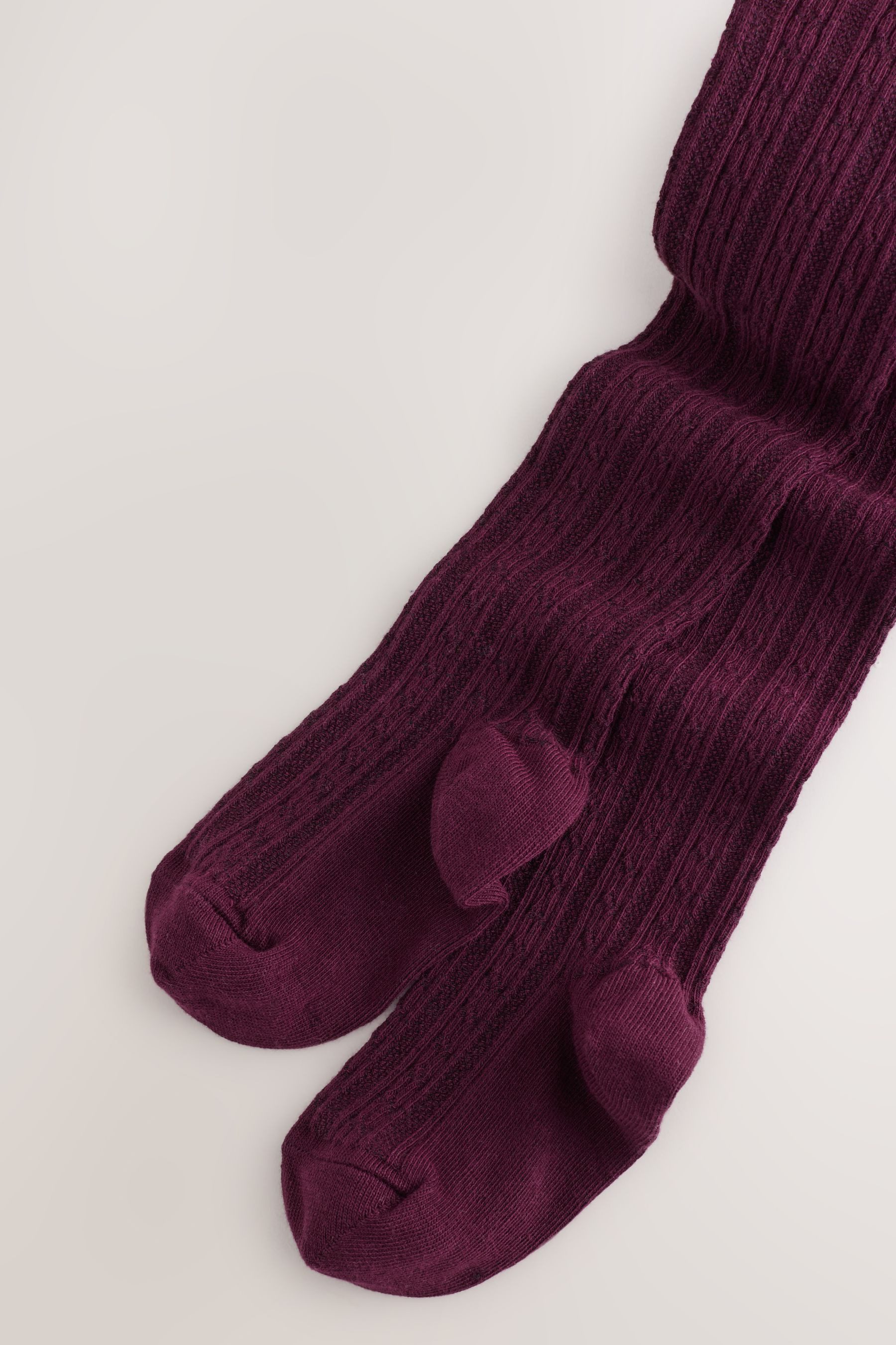 Next Strickstrumpfhose Strumpfhose in normaler Länge mit Zopfmuster (1 St)