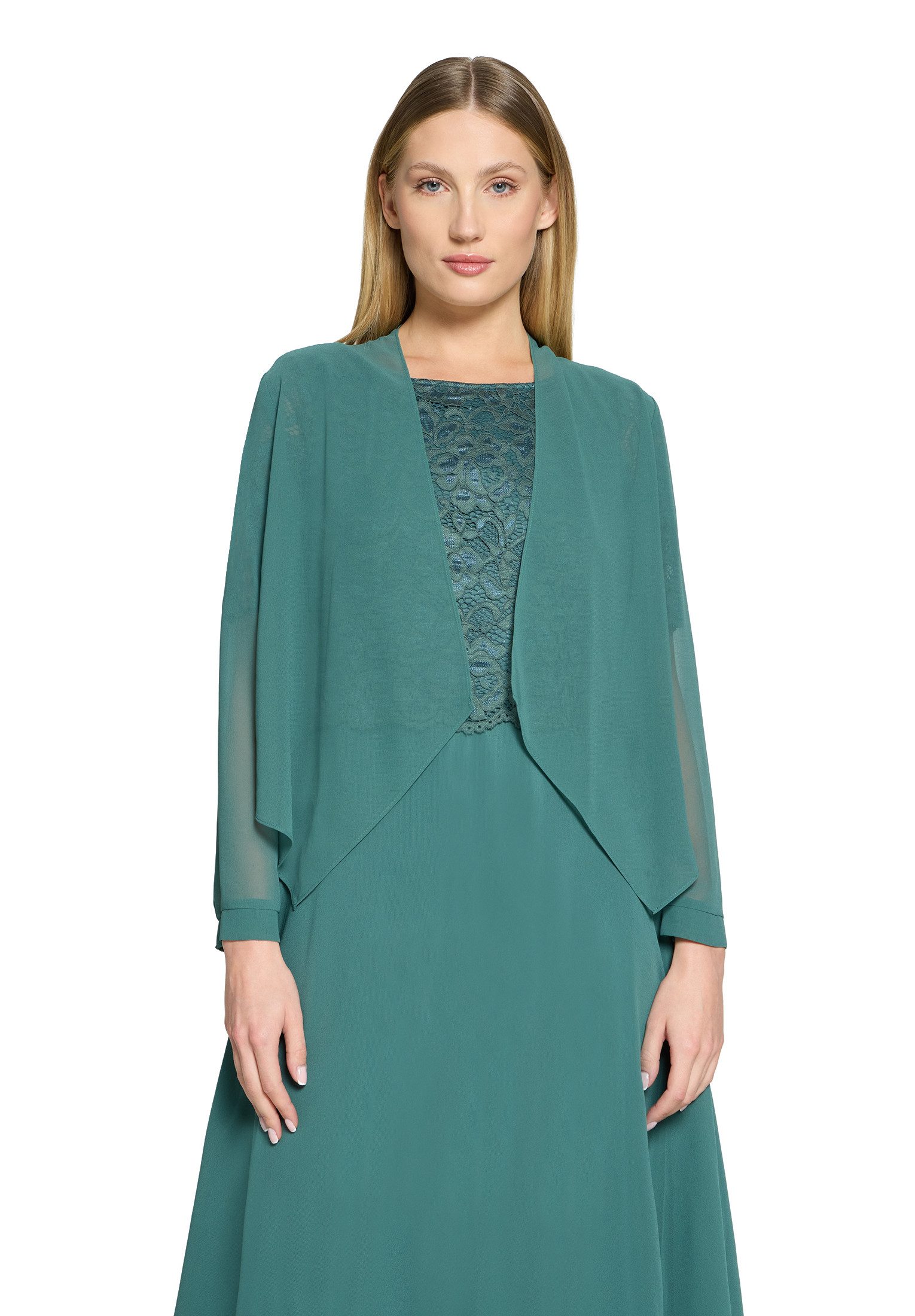 Vera Mont Blusenjacke Damen ohne Verschluss