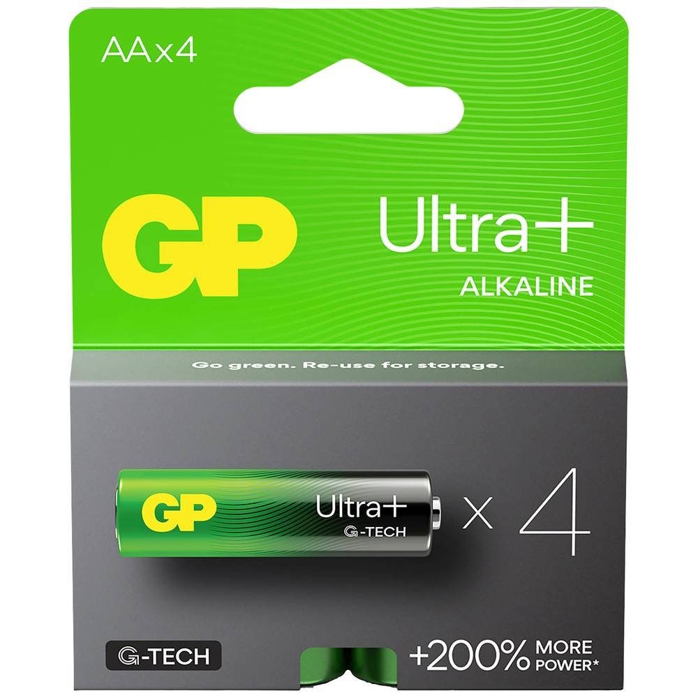 Alkaline Akku Mignon, AA Batteries Batterien Ultra GP GP Plus