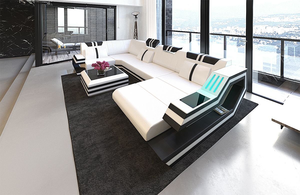 Sofa Dreams Wohnlandschaft Leder Sofa Ledercouch günstig online kaufen