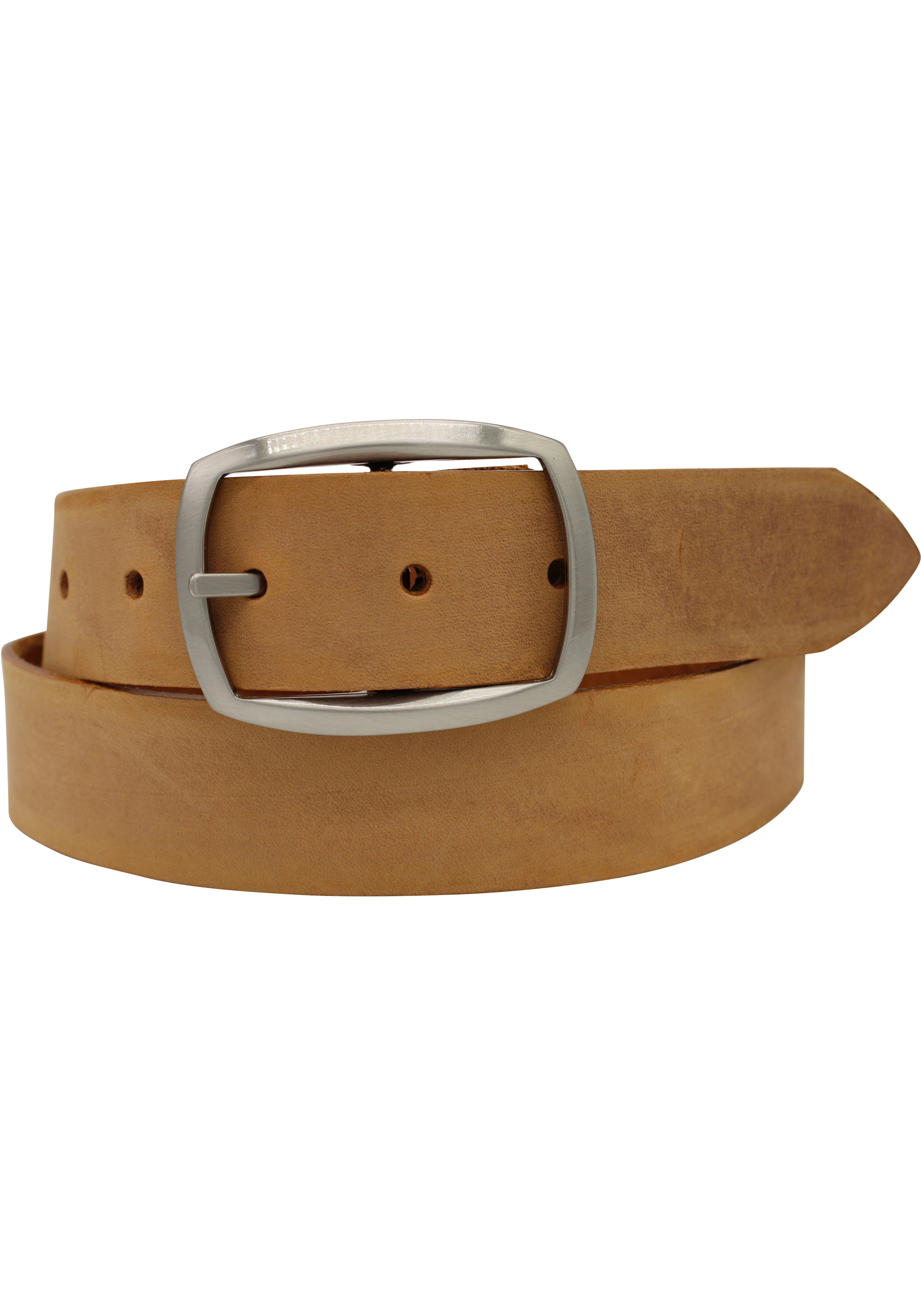 AnnaMatoni Ledergürtel Lederoberfläche im Vintage-Look günstig online kaufen