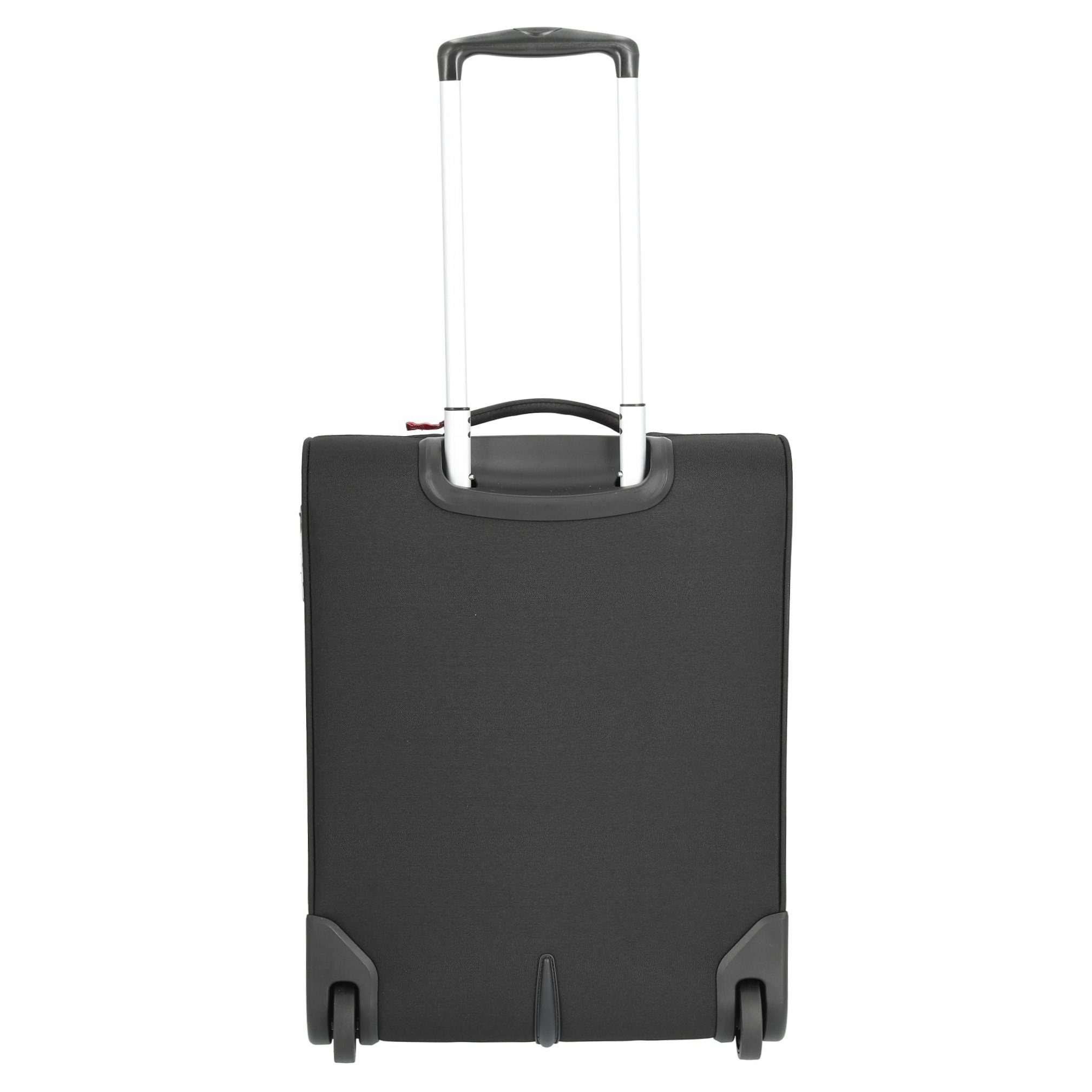 travelite Trolley Cabin black 2 52 Rollen cm, - 2-Rollen-Kabinentrolley S