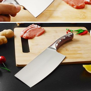 Home safety Messer-Set 3tlg.Küchenmesser Kochmesser Obstmesser Set (set, 3-tlg)