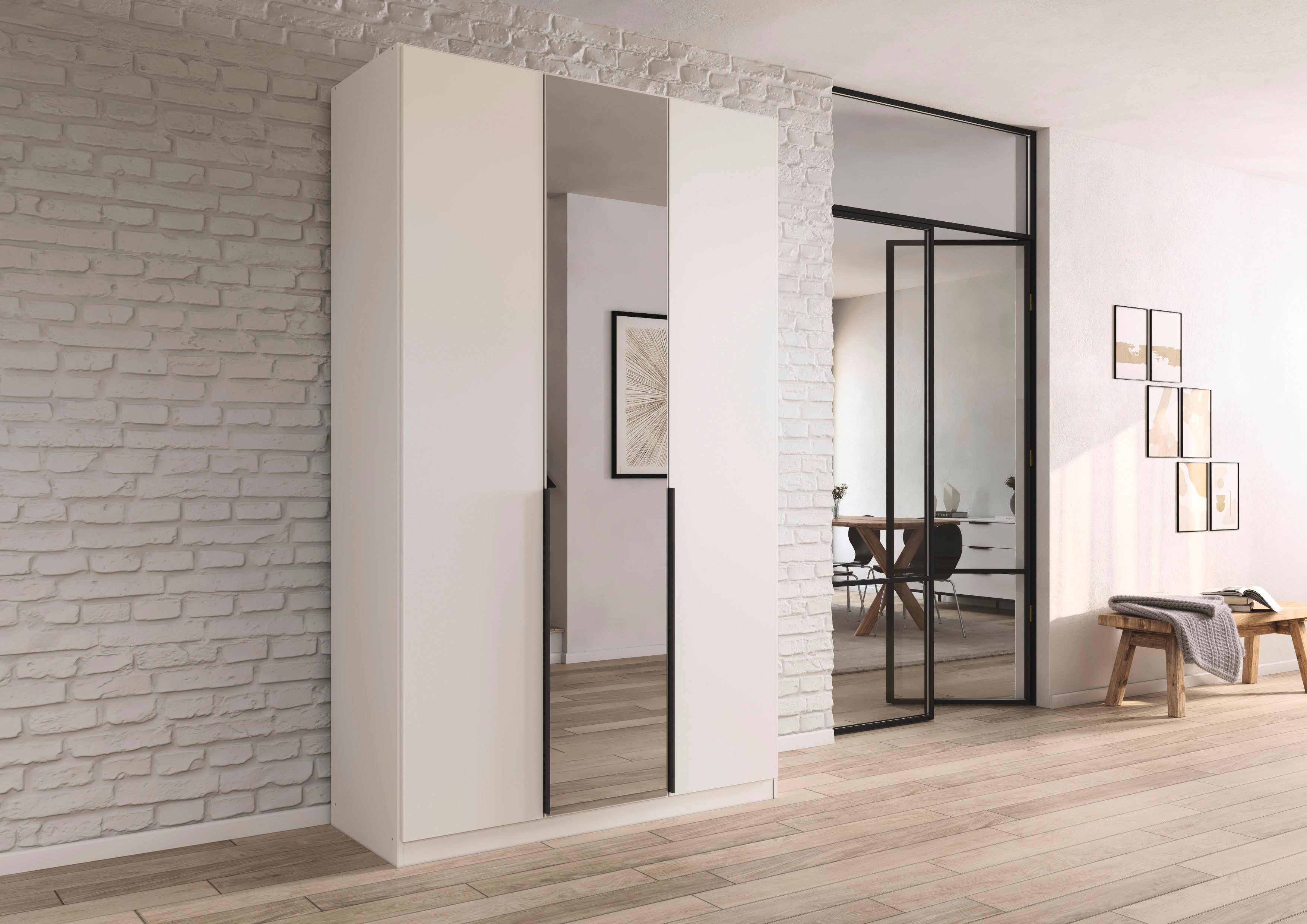 rauch Drehtürenschrank "Kleiderschrank Schrank Garderobe AGORDO mit Dekor- günstig online kaufen