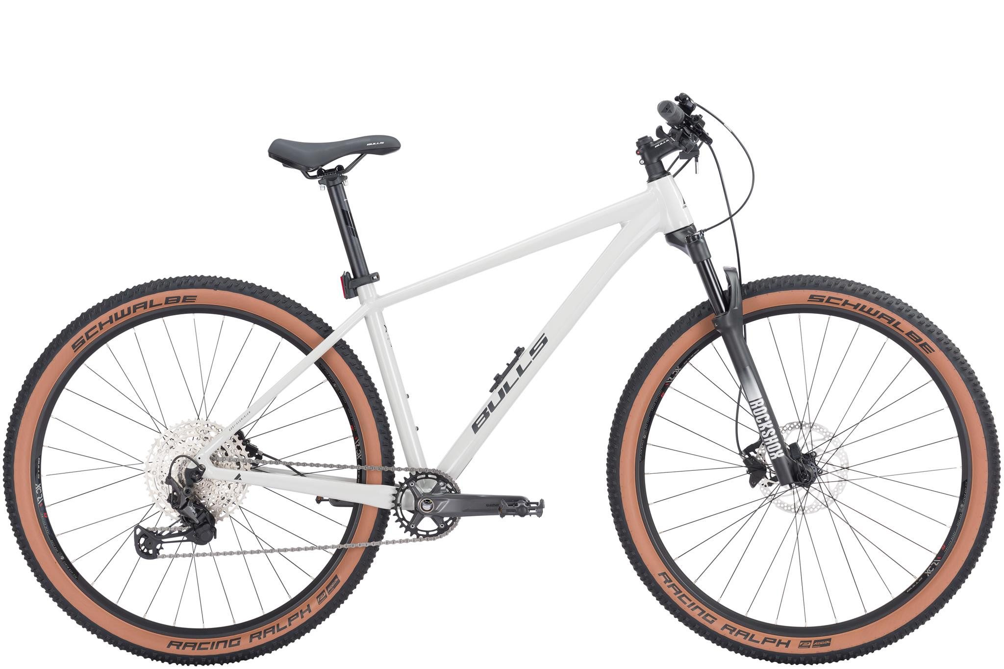 Bulls Mountainbike Bulls Copperhead 3S 29'' grau 2025, 12 Gang SHIMANO Deore XT RD-M8100 shadow+, Kettenschaltung