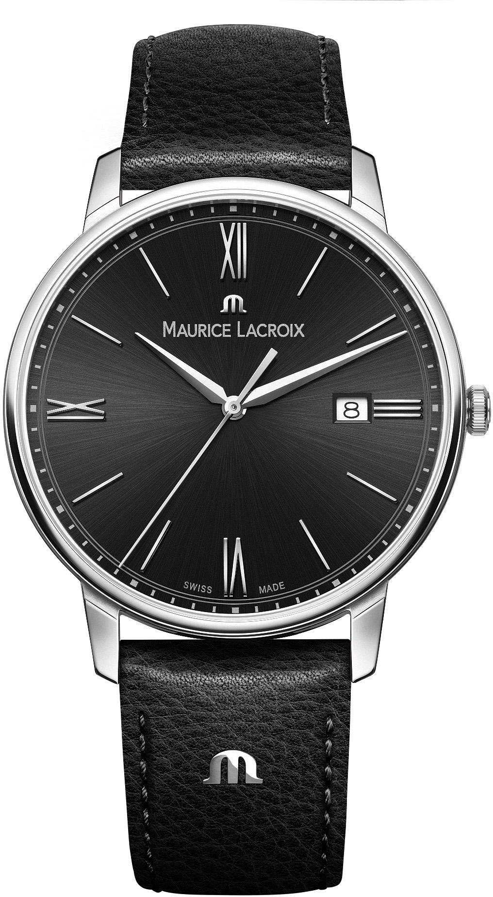 MAURICE LACROIX Quarzuhr Eliros Date, EL1118-SS001-310-1, Armbanduhr, Herrenuhr, Swiss Made