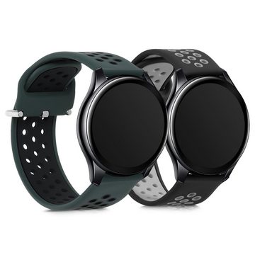 kwmobile Uhrenarmband 2x Sportarmband für Oneplus Watch, Armband TPU Silikon Set Fitnesstracker